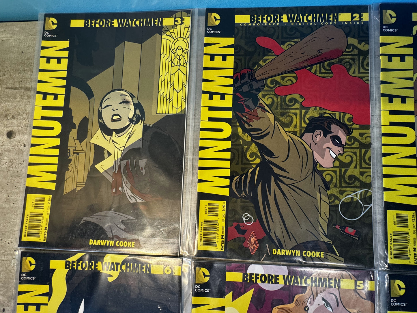 2012 - DC Comics - Before Watchmen: Minutemen Job Lot - NM+ - English