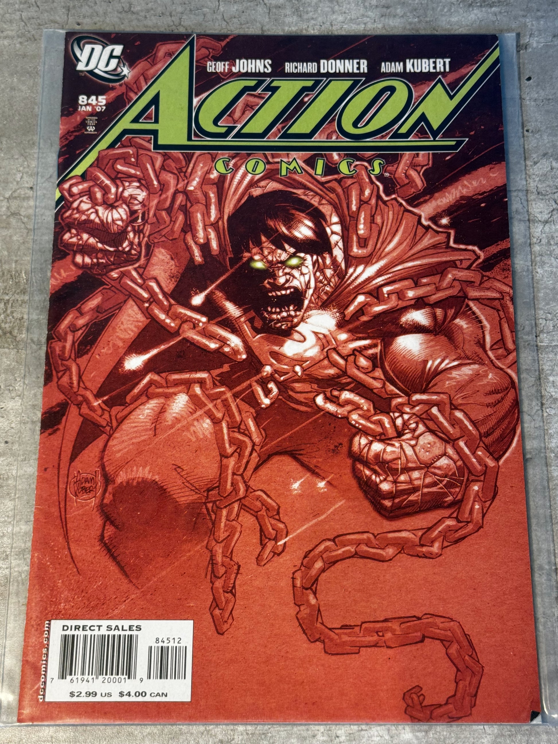 2007 - DC Comics - Action Comics, Vol. 1 #845 - NM+ - English 3