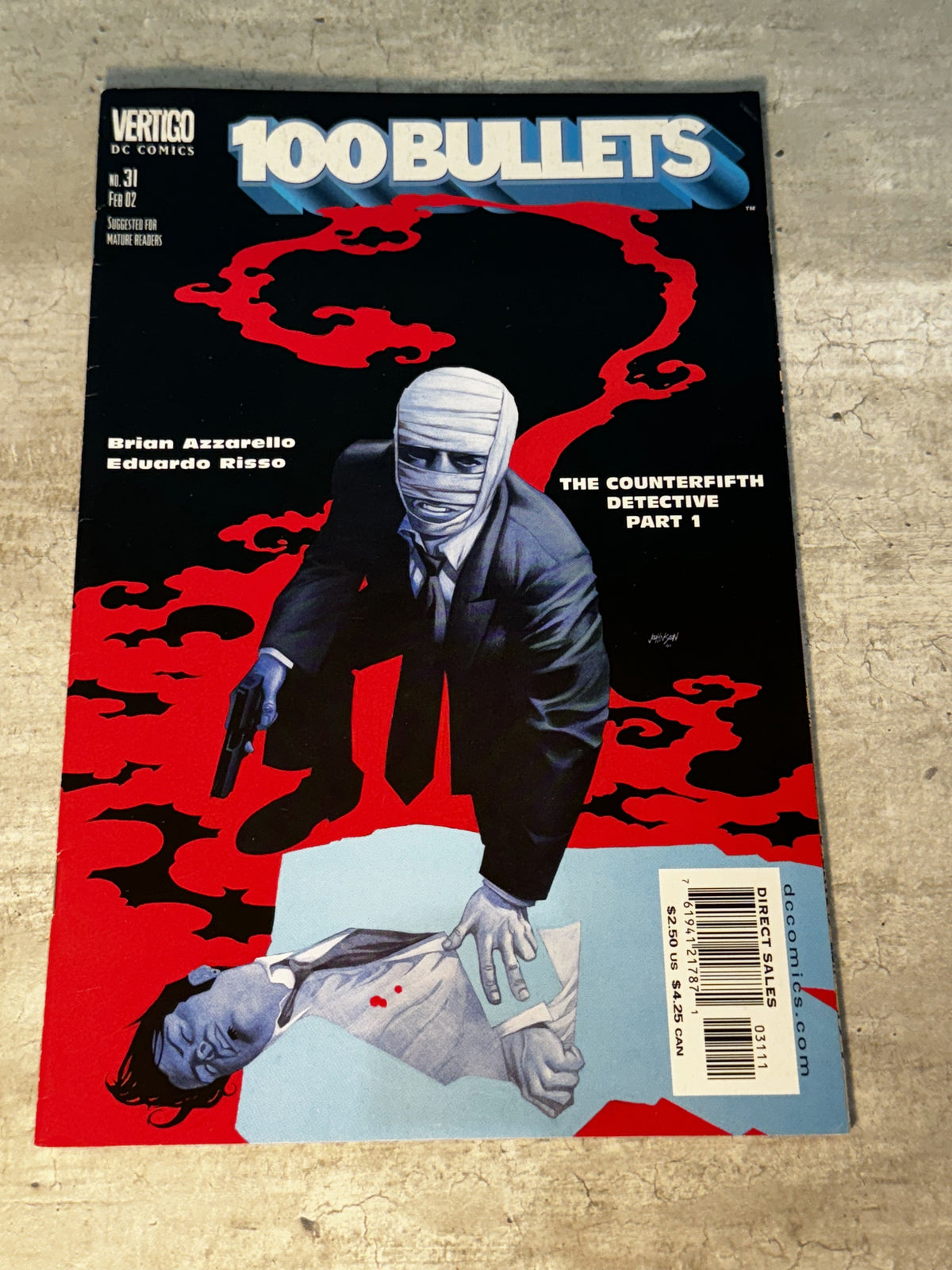 Bullets Comic Style 2002 - DC Comics - 100 Bullets #31 - NM- - English – Siomic Comics