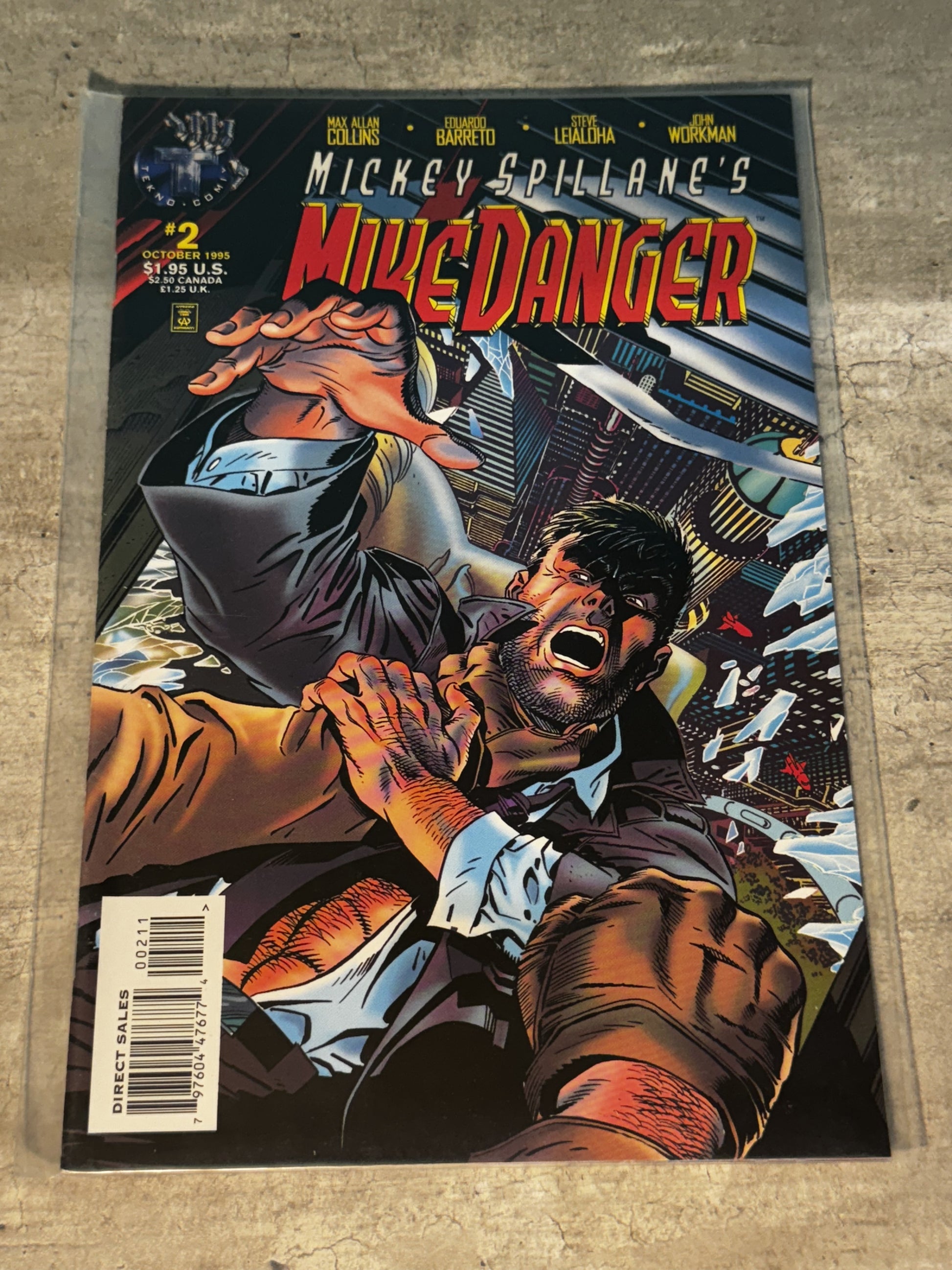 1995 - Tekno Comix - Mickey Spillane's Mike Danger, Vol. 1 #2 - VF/NM - English 1