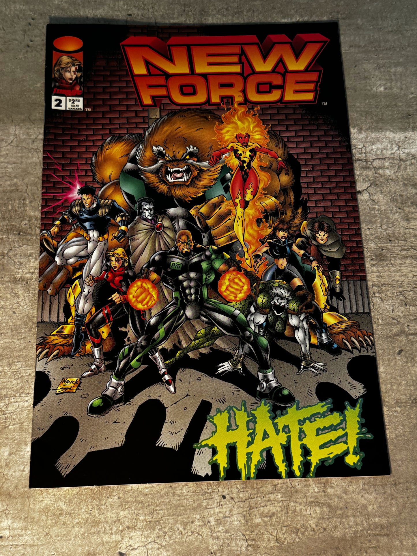 1996 - Image Comics - New Force #2 - NM- - English 1