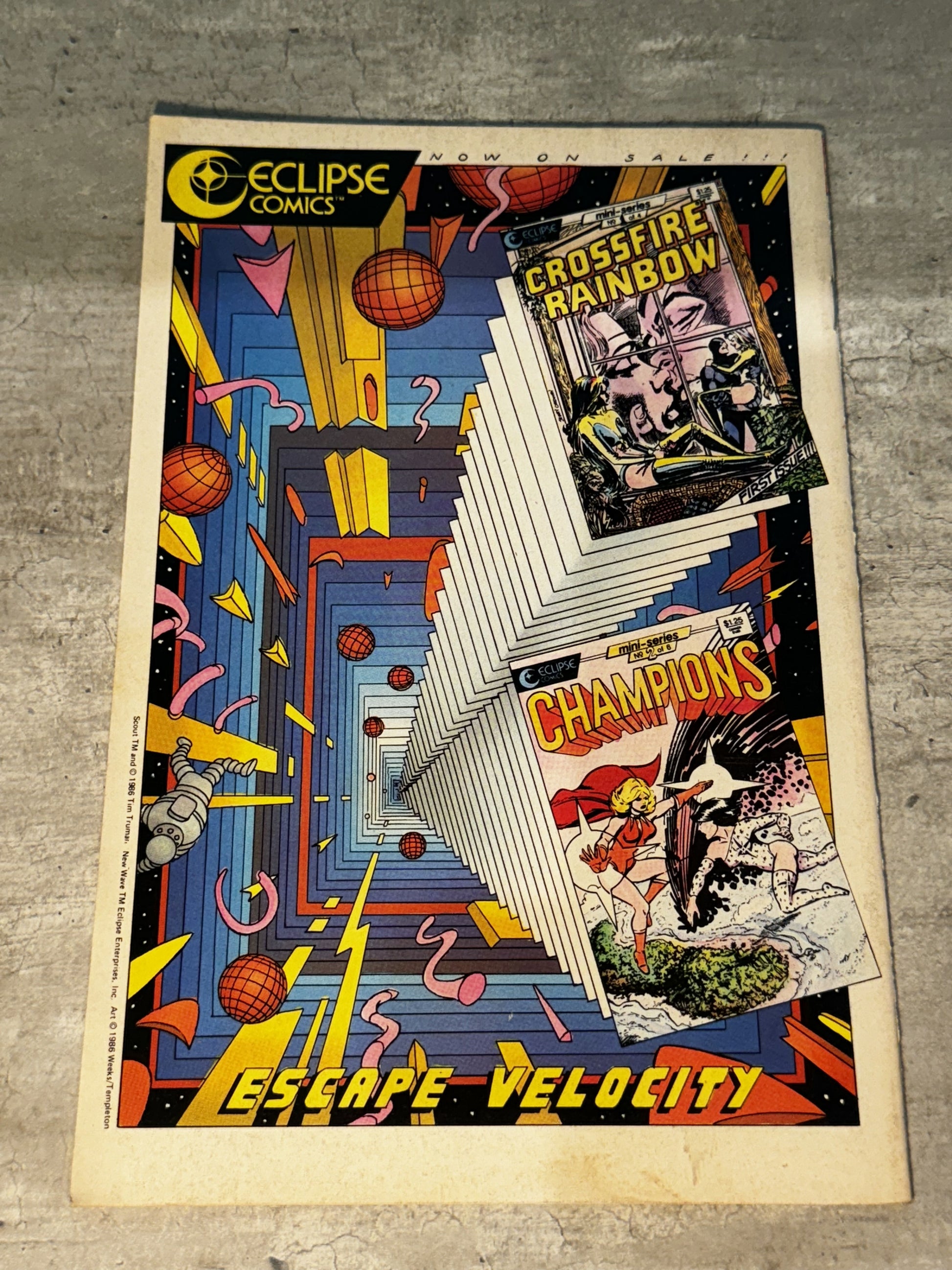 1986 - Eclipse Comics - Night Music #6 - VF - English 2