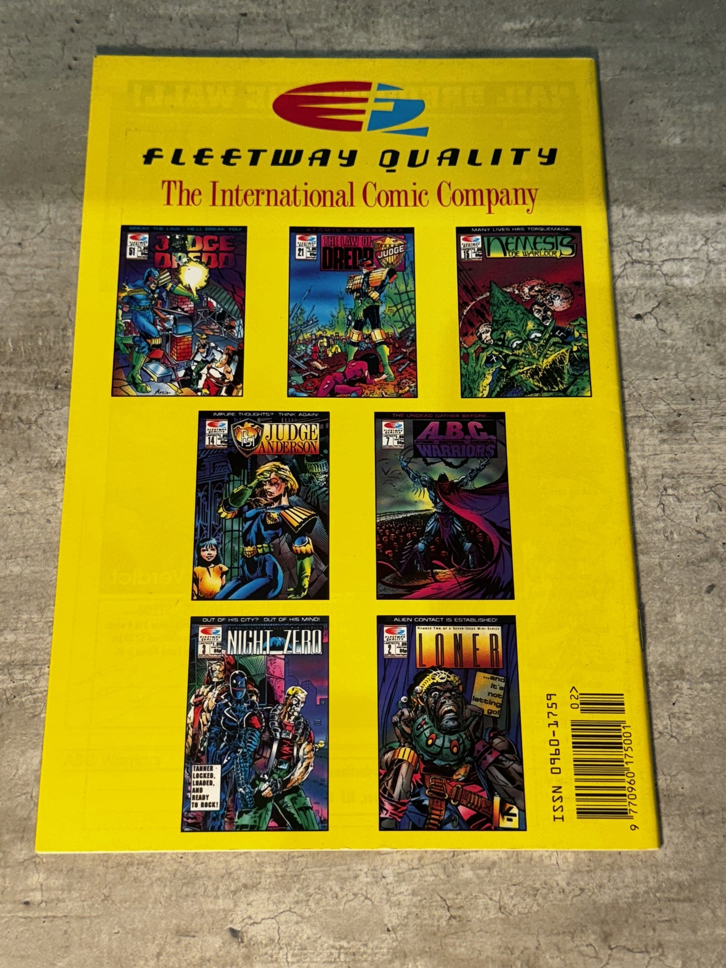 1990 - Fleetway - A.B.C. Warriors (Fleetway) #7 - NM - English 2