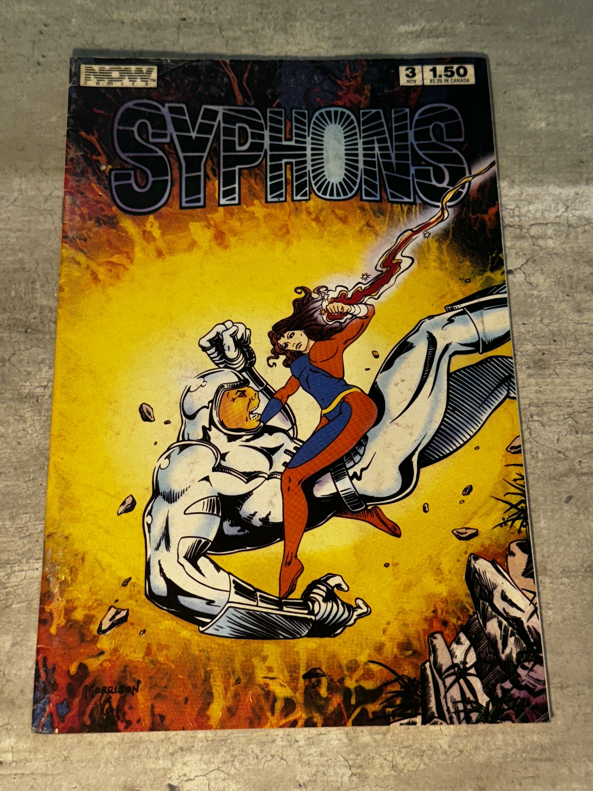 1986 - NOW Comics - Syphons, Vol. 1 #3 - VF- - English 1