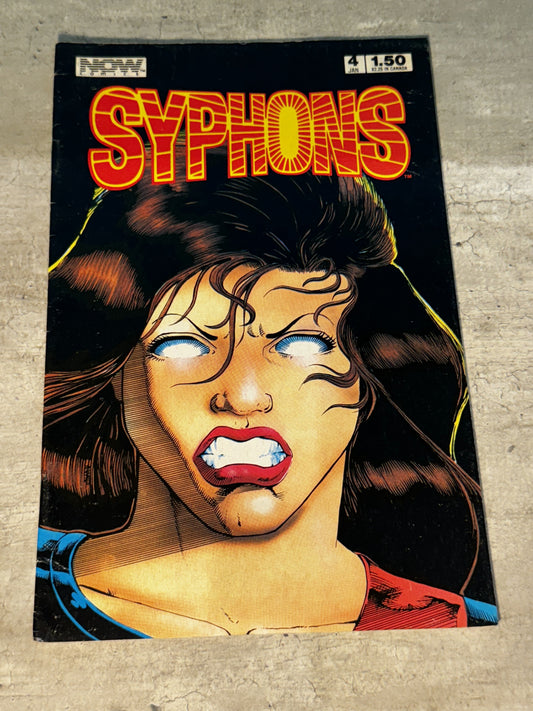 1987 - NOW Comics - Syphons, Vol. 1 #4 - VF- - English 1