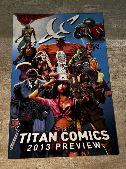 2013 - Titan Books - Titan Comics 2013 Preview #1 - NM - English 1