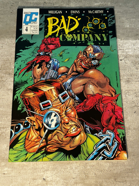 1987 - Quality Comics - Bad Company #4 - NM - English 1