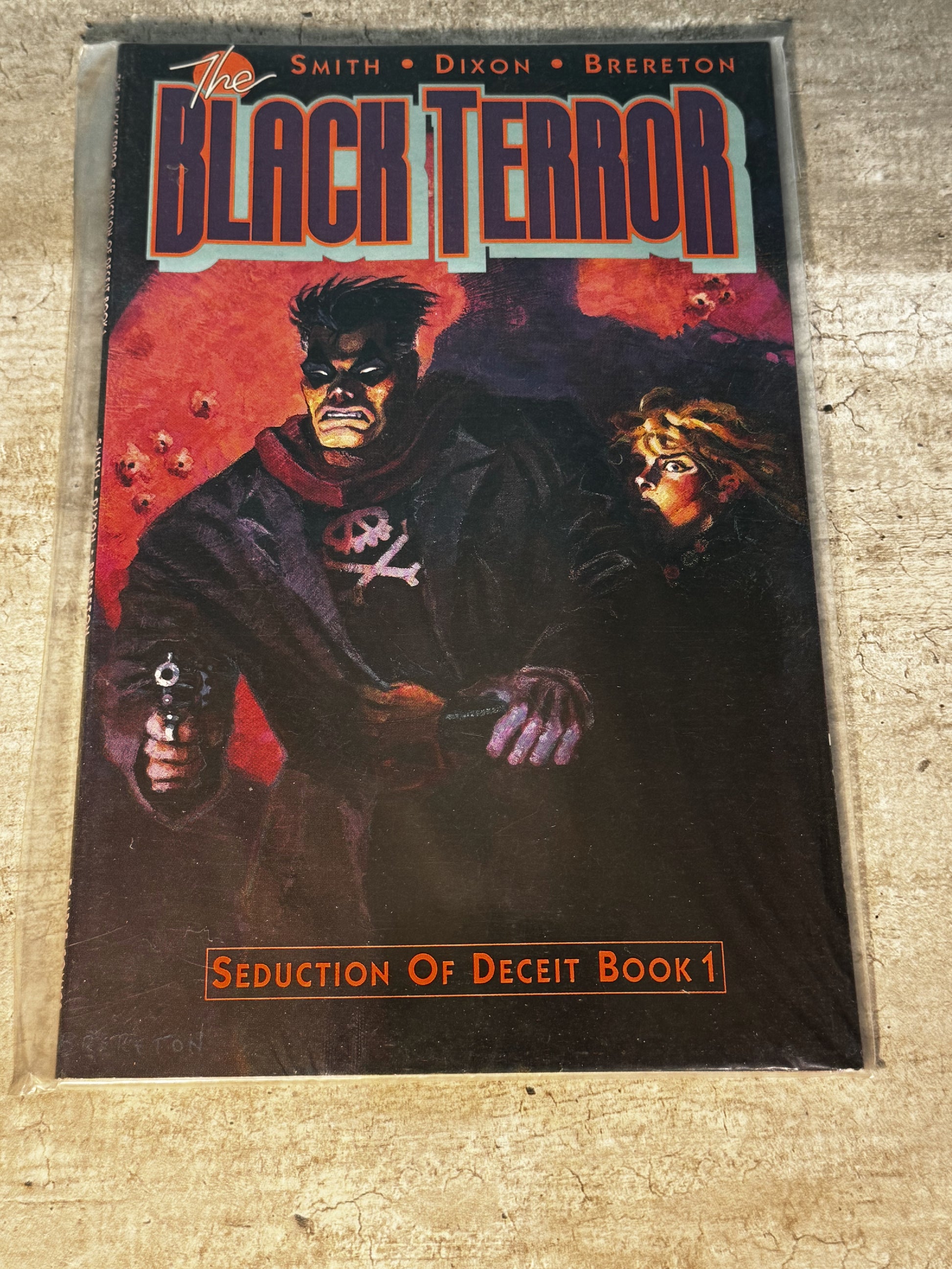 1989 - Eclipse Comics - The Black Terror (1989) #1 - NM - English 1