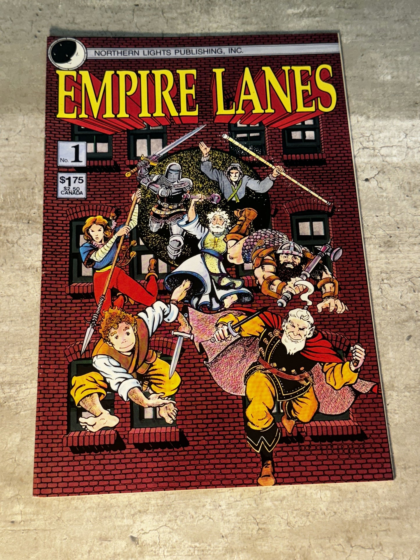 1986 - Northern Lights Publishing - Empire Lanes #1 - VF/NM - English 1