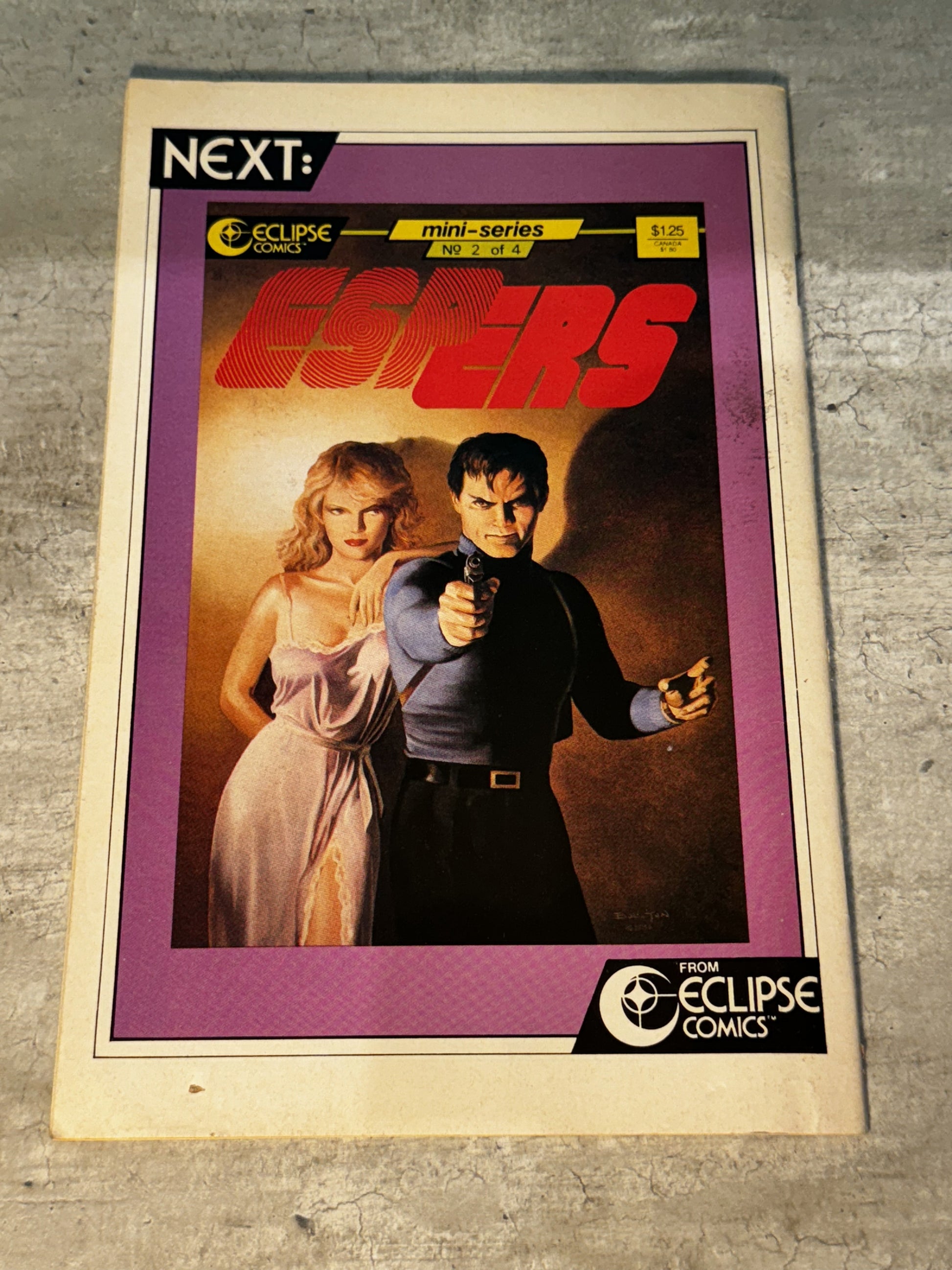 1986 - Eclipse Comics - ESPers #1 - VF+ - English 2