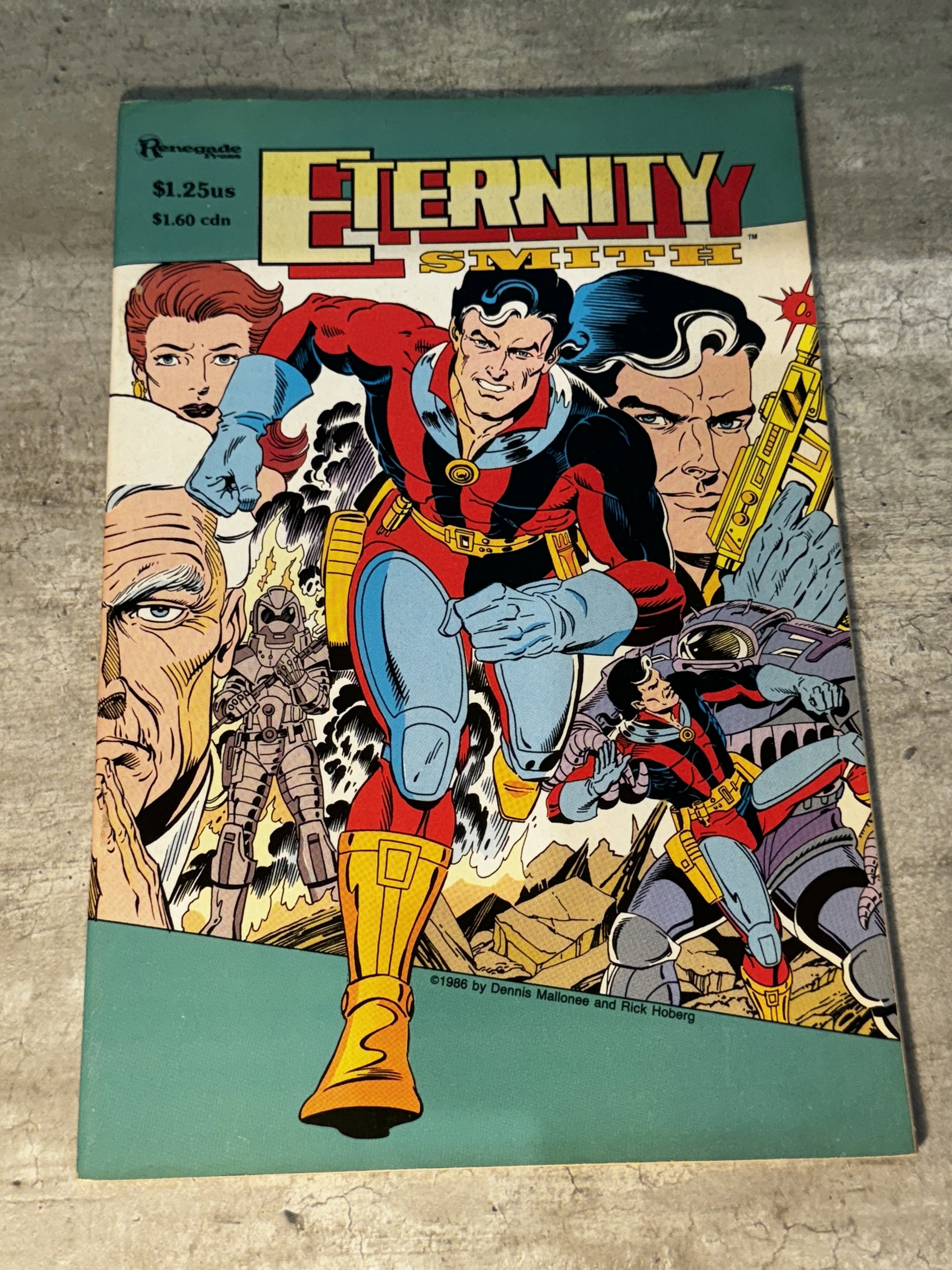 1986 - Renegade Press - Eternity Smith, Vol. 1 #1 - VF - English 1