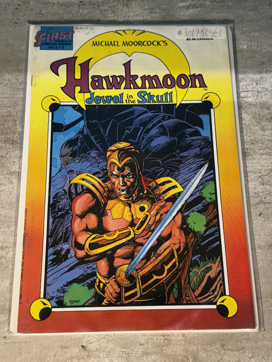 1986 - First Comics - Hawkmoon: Jewel in the Skull #3 - VF+ - English 1