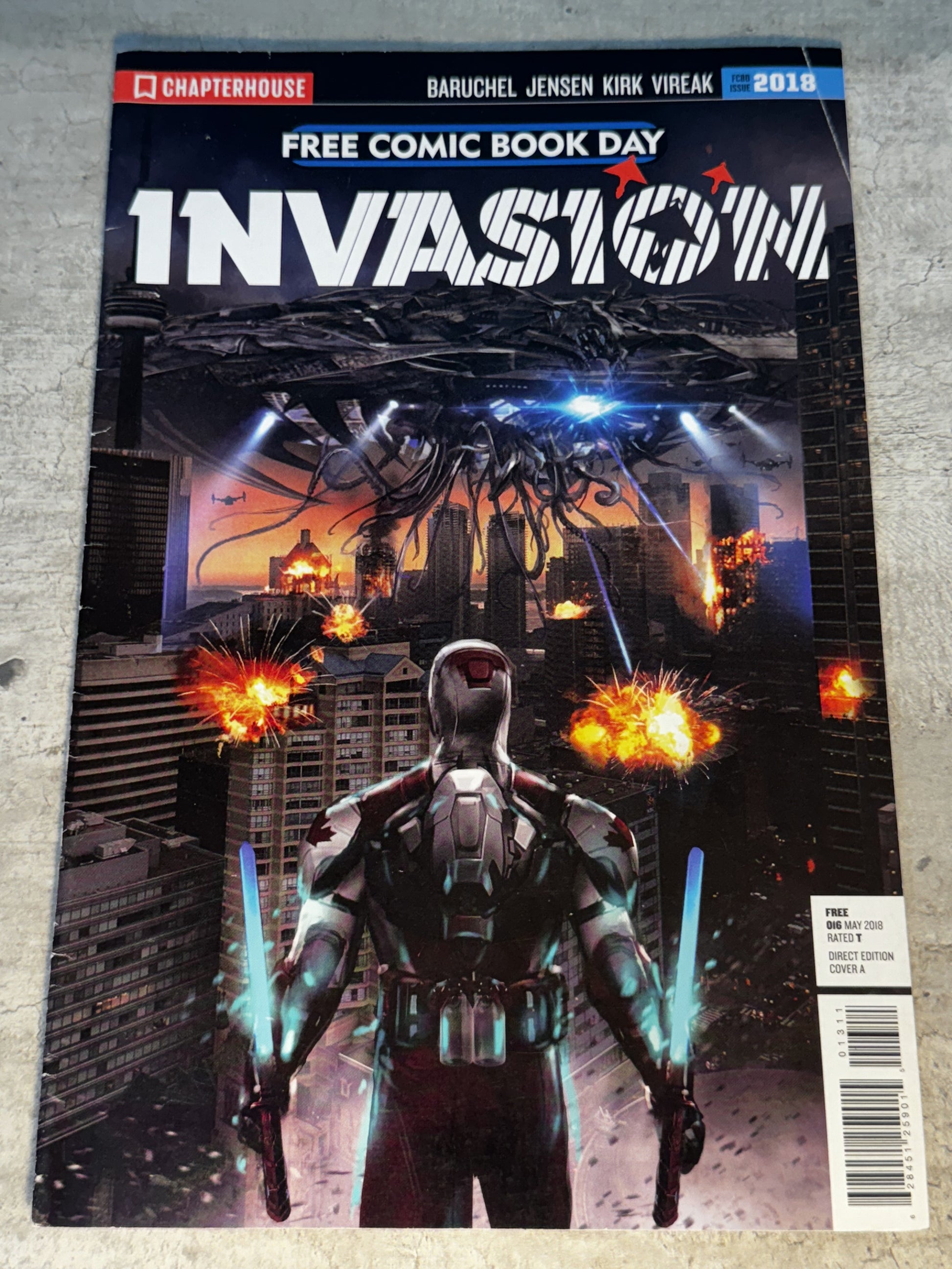 2018 - Chapterhouse Publishing - Free Comic Book Day 2018 (Invasion) #1 - VF+ - English 1