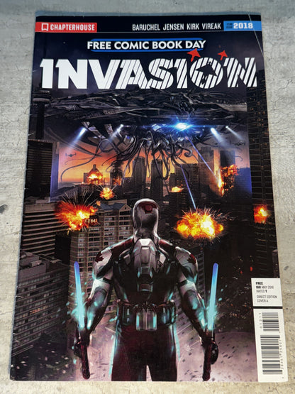 2018 - Chapterhouse Publishing - Free Comic Book Day 2018 (Invasion) #1 - VF+ - English 1