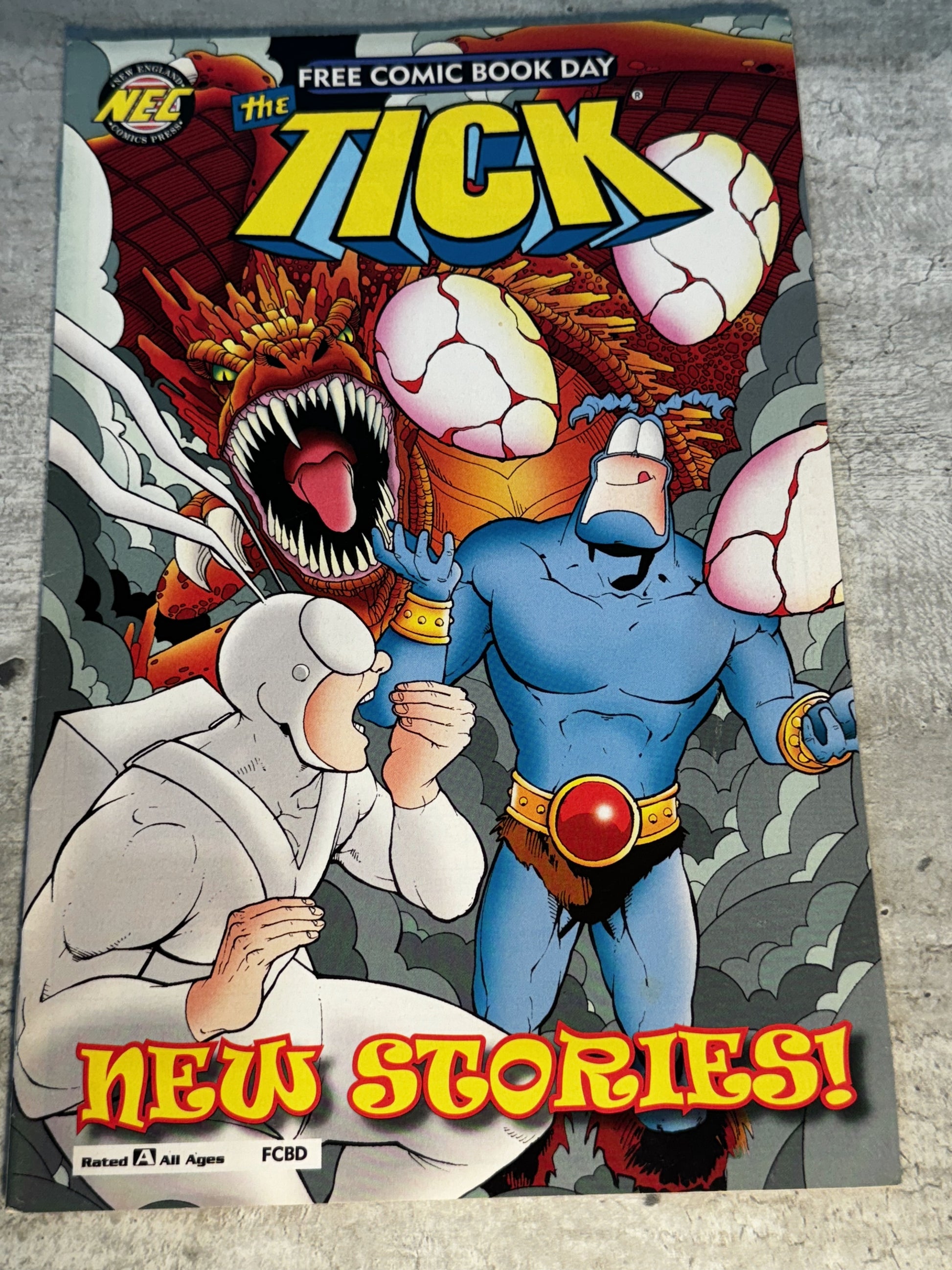 2018 - New England Comics Press (NECP) - Free Comic Book Day 2018 (The Tick) # - VF+ - English 1