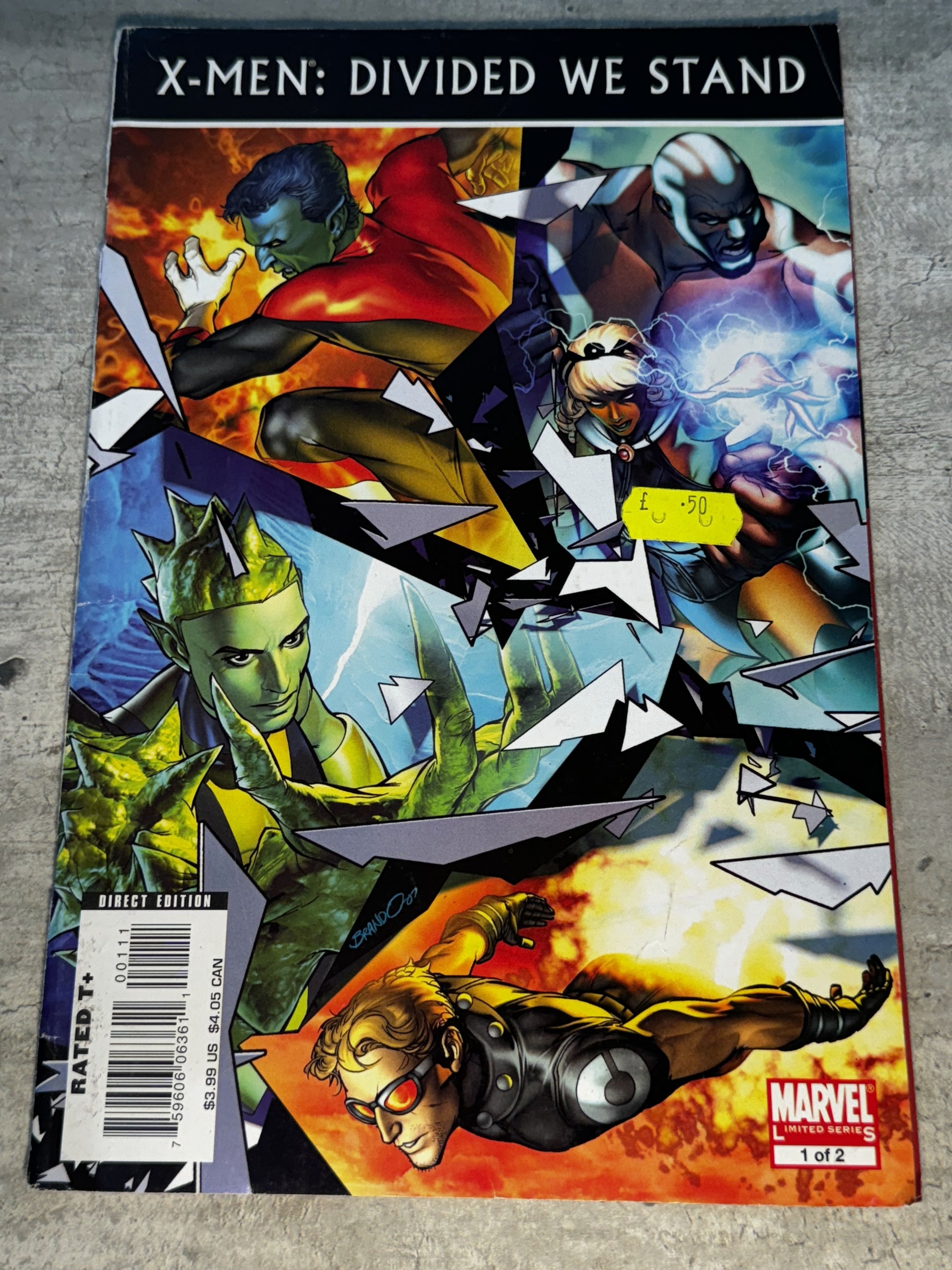 2008 - Marvel Comics - X-Men: Divided We Stand #1 - F+ - English 1