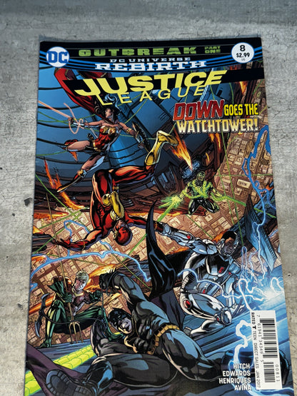 2016 - DC Comics - Justice League, Vol. 2 #8 - NM- - English 1