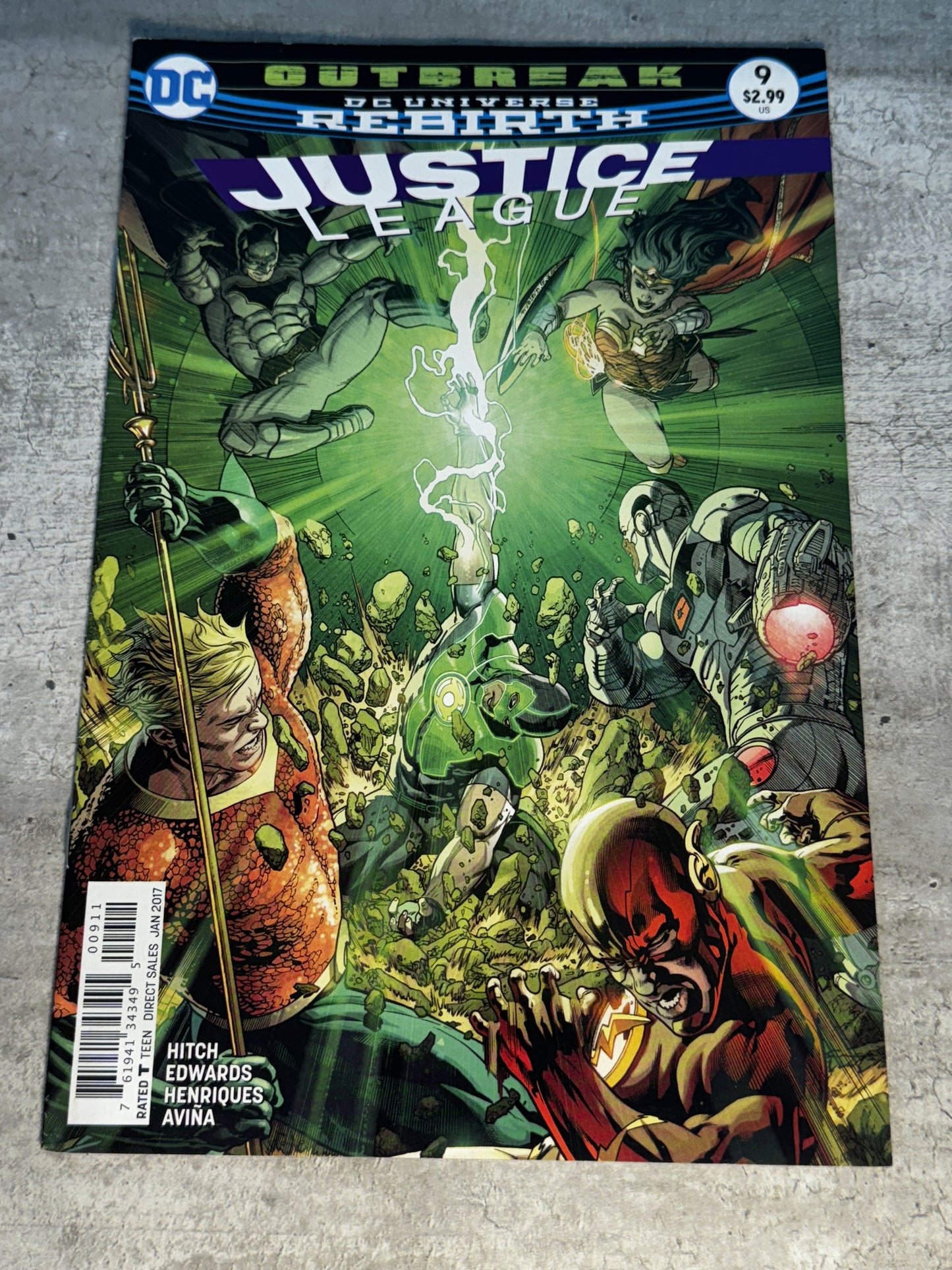 2016 - DC Comics - Justice League, Vol. 2 #9 - NM- - English 1