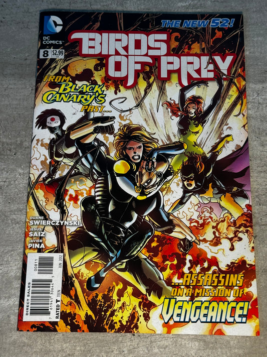 2012 - DC Comics - Birds of Prey, Vol. 3 #8 - NM+ - Eng 1