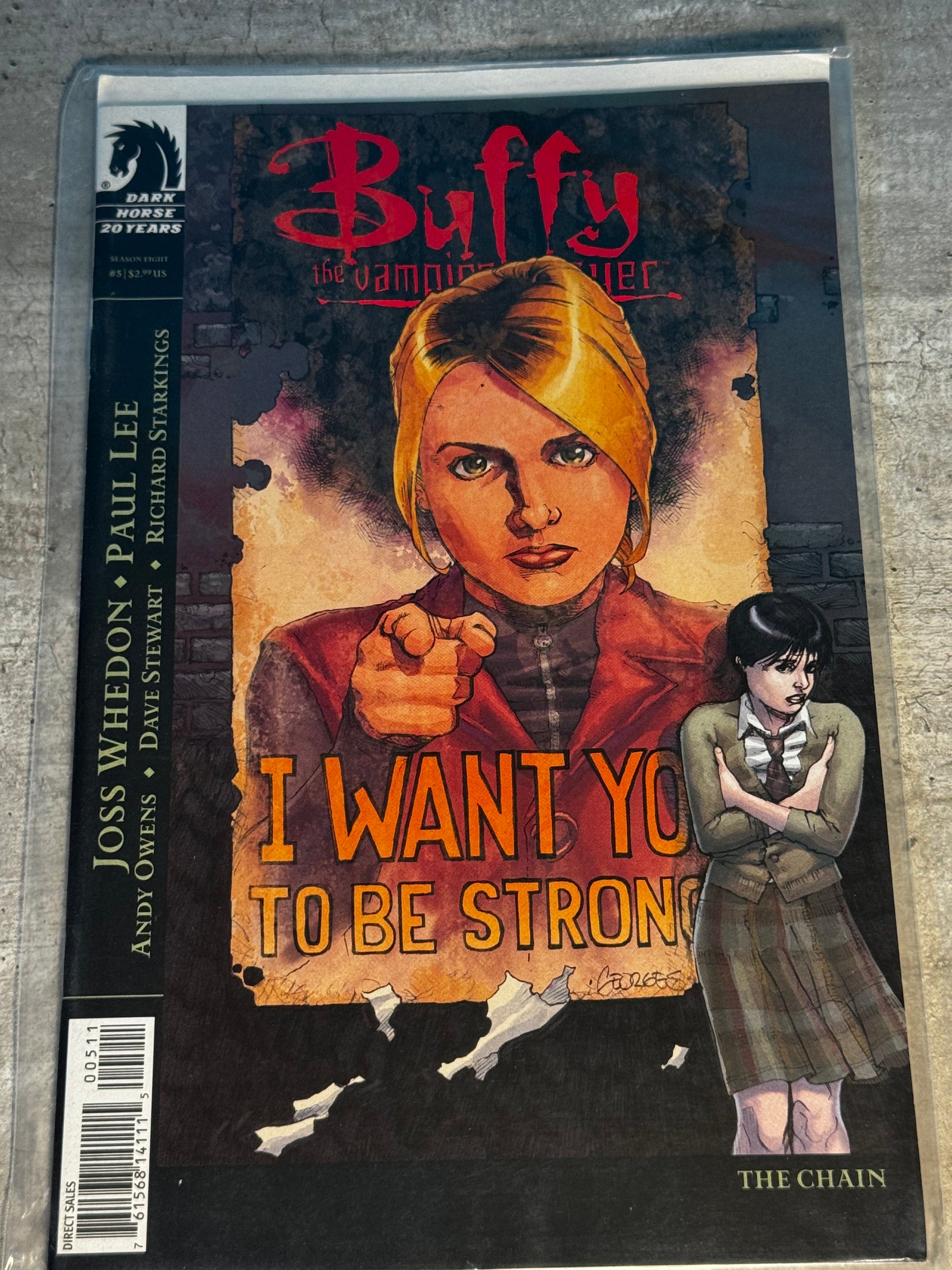 2007 - Buffy the Vampire Slayer: Season Eight #5 Var. B - NM+ - Eng 1