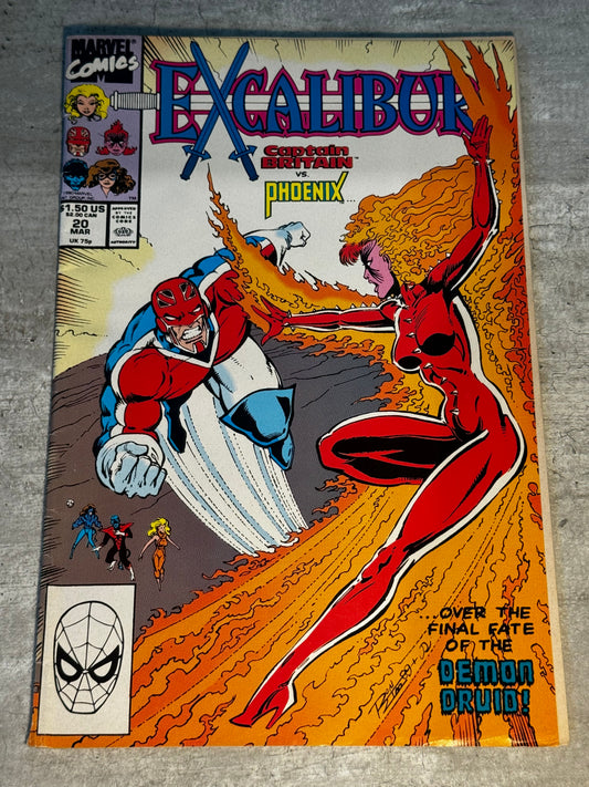 1990 - Marvel Comics - Excalibur, Vol. 1 #20 Var. A - VF/NM - Eng 1