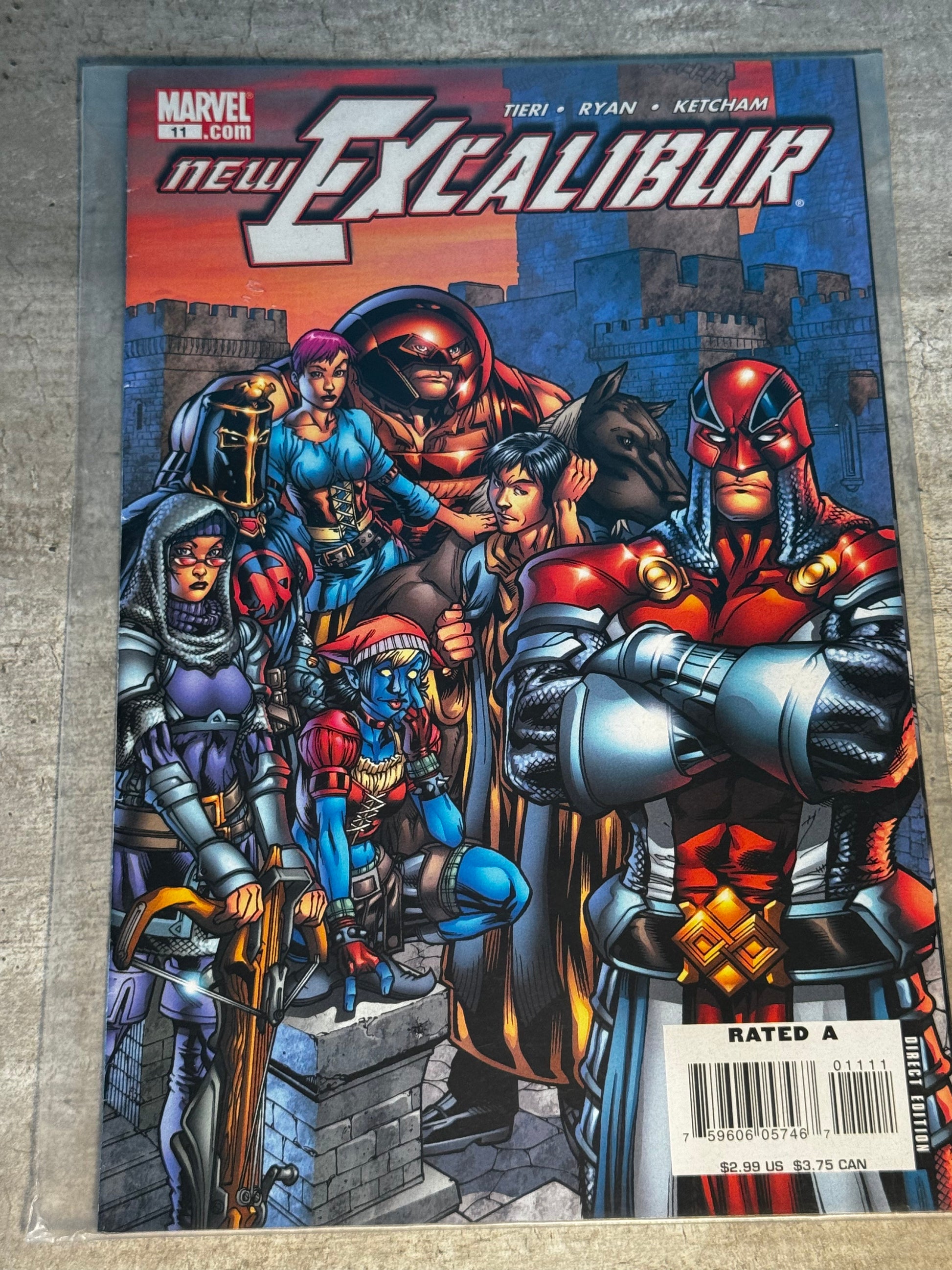 2005 - Marvel Comics - New Excalibur Job Lot #9-15 - NM- - Eng 4