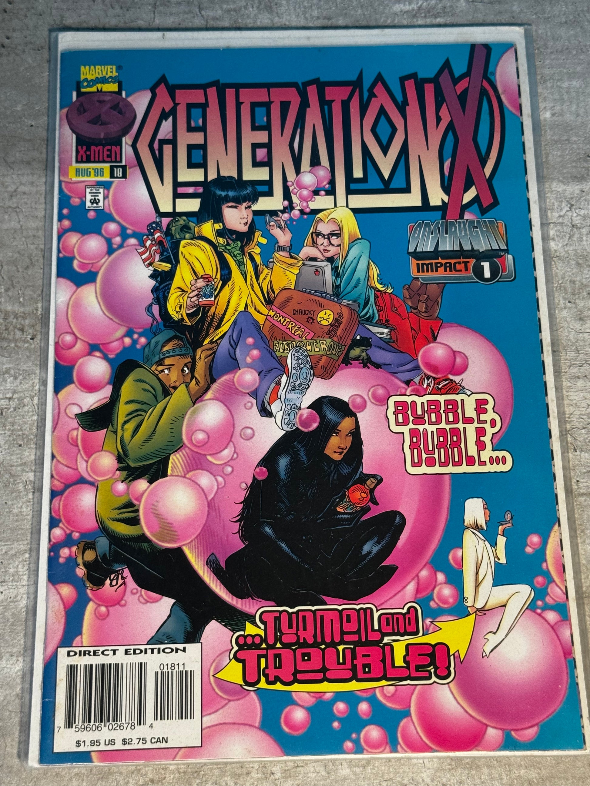 1994 - Marvel Comics - Generation X, Vol. 1 Job Lot #12-21 - NM- - Eng 8