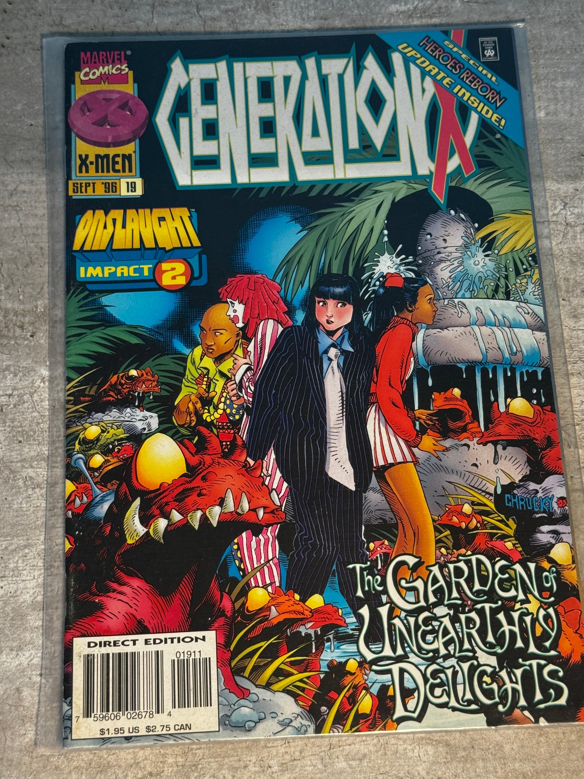 1994 - Marvel Comics - Generation X, Vol. 1 Job Lot #12-21 - NM- - Eng 9