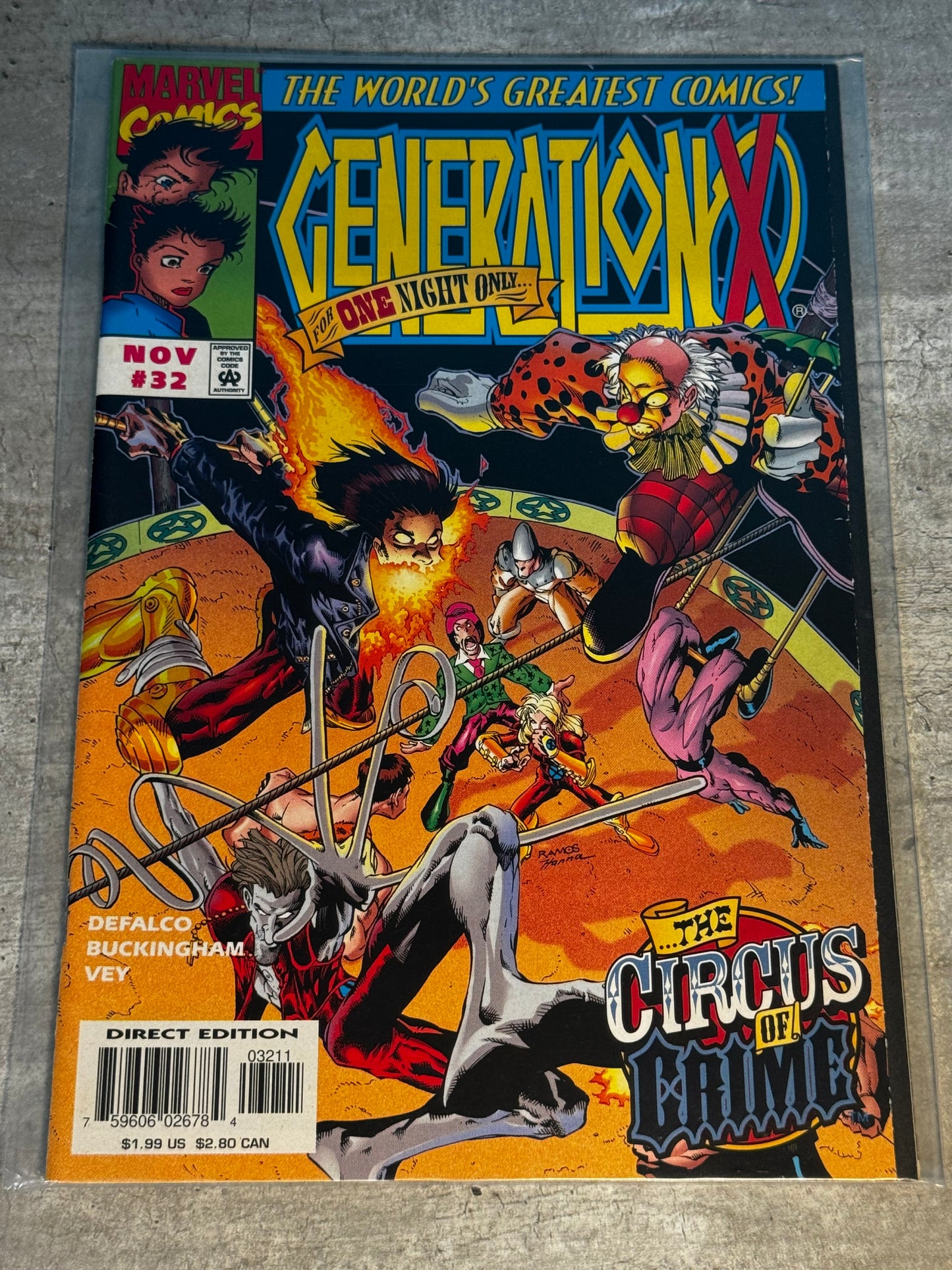 1994 - Marvel Comics - Generation X, Vol. 1 Job Lot #32-41 - NM- - Eng 2