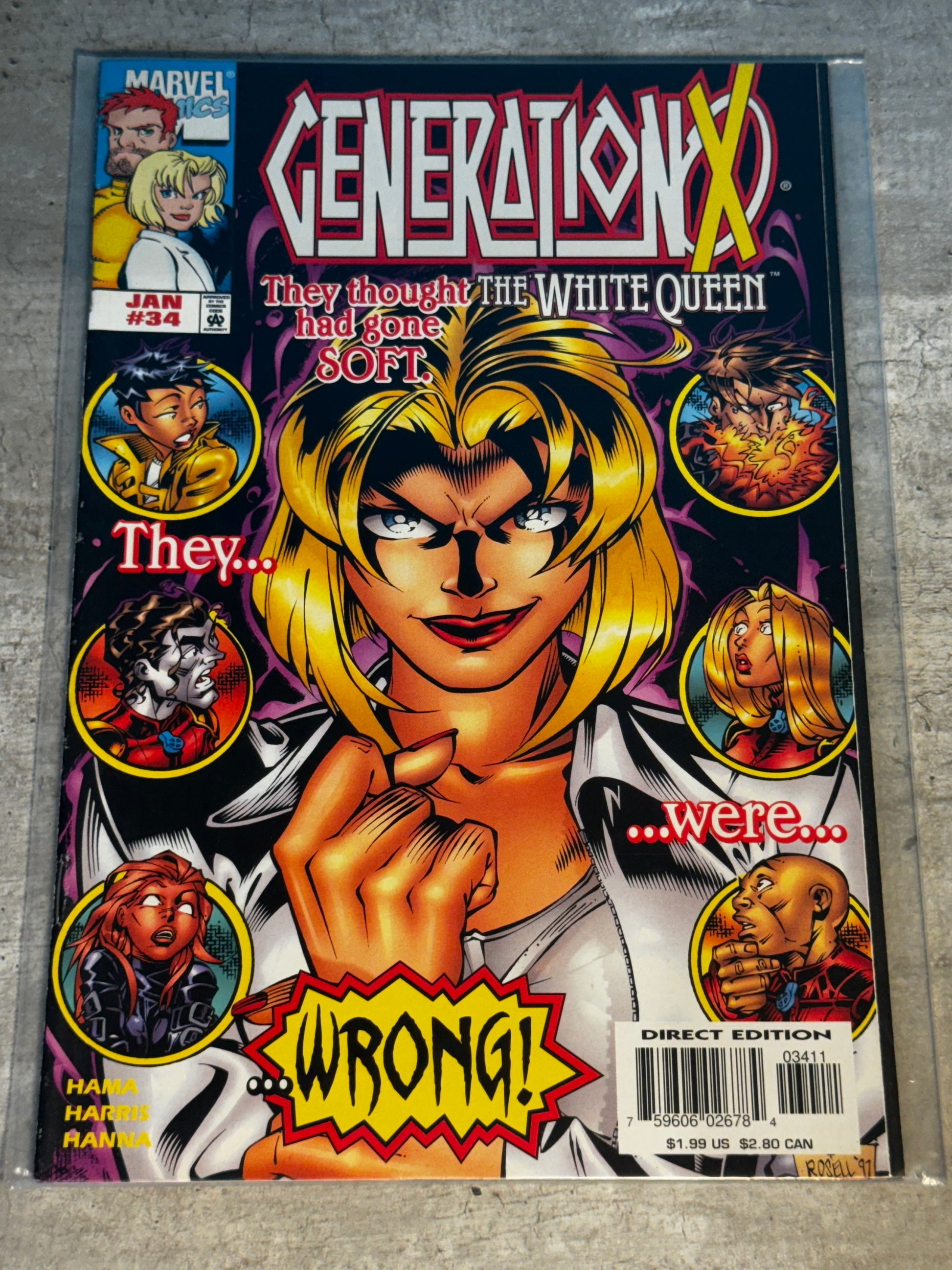 1994 - Marvel Comics - Generation X, Vol. 1 Job Lot #32-41 - NM- - Eng 4