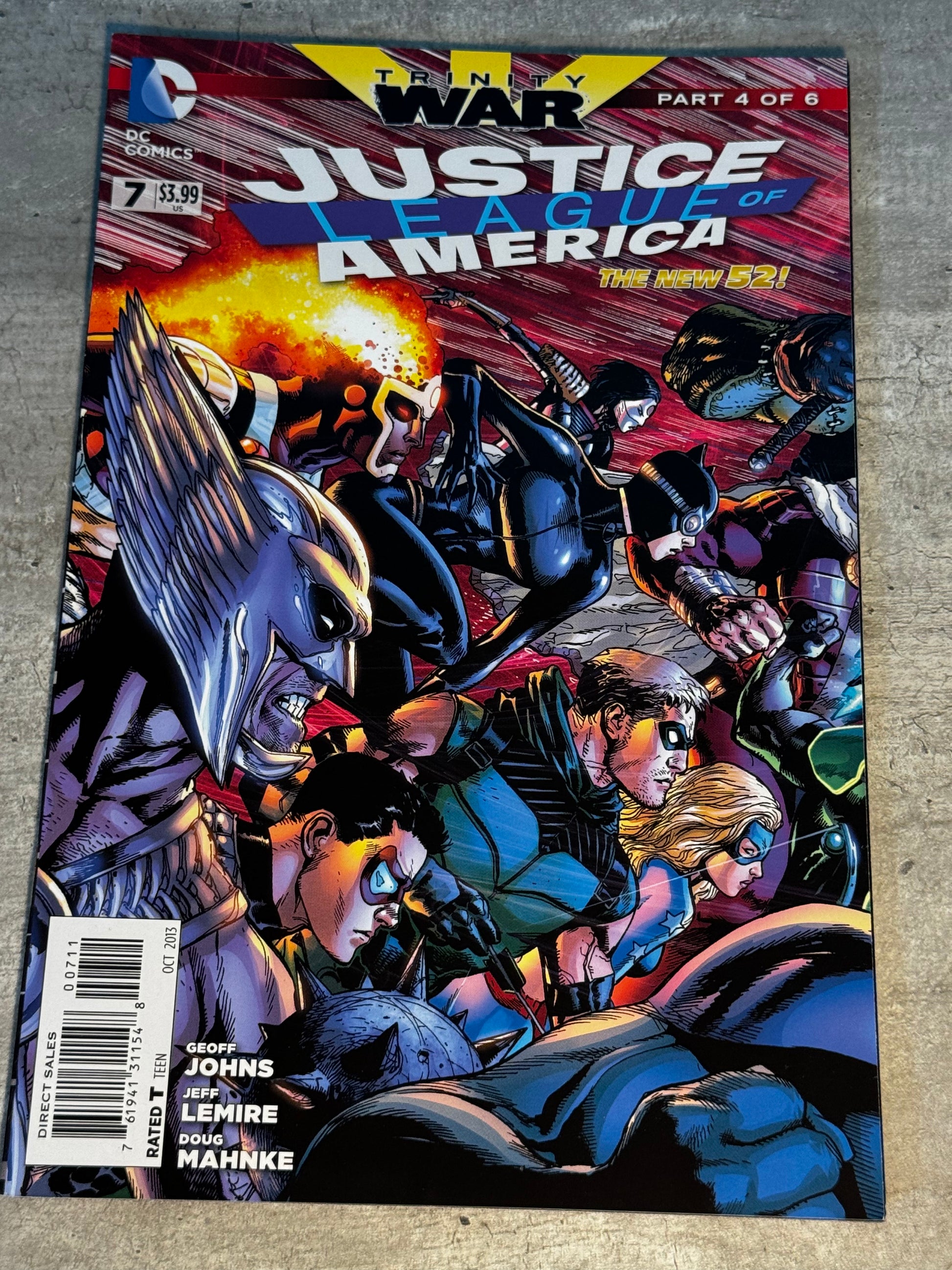 2013 - DC Comics - Justice League of America, Vol. 3 #7 Var. A - NM+ - Eng 1