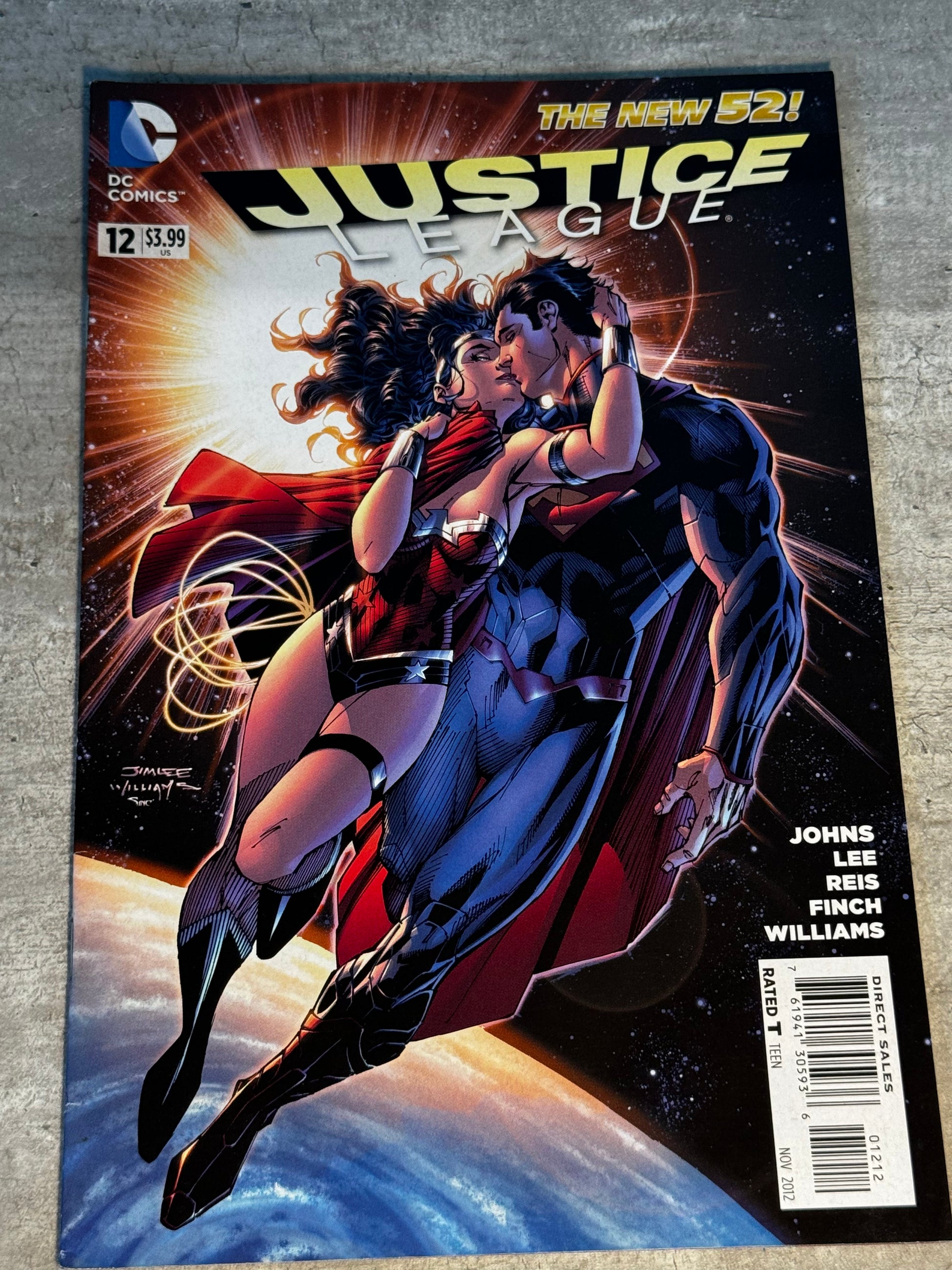 2012 - DC Comics - Justice League, Vol. 1 #12 Var. E - NM+ - Eng 1