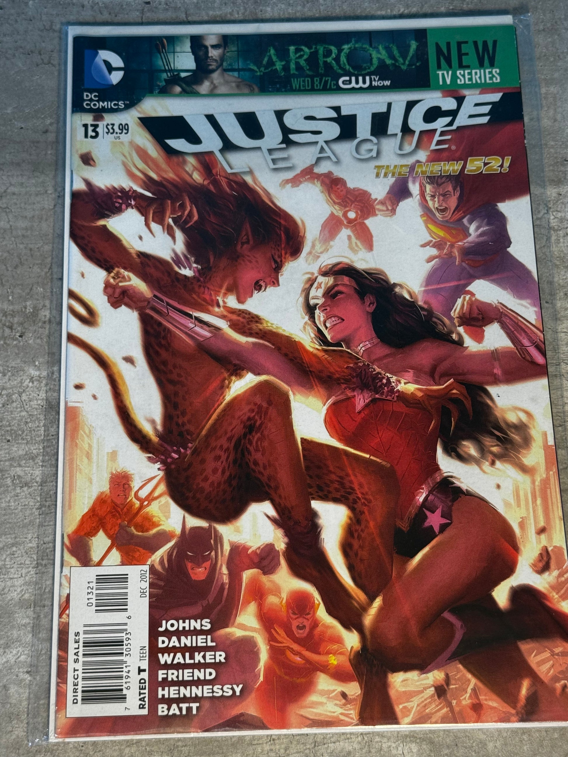 2012 - DC Comics - Justice League, Vol. 1 #13 Var. B - NM+ - Eng 1