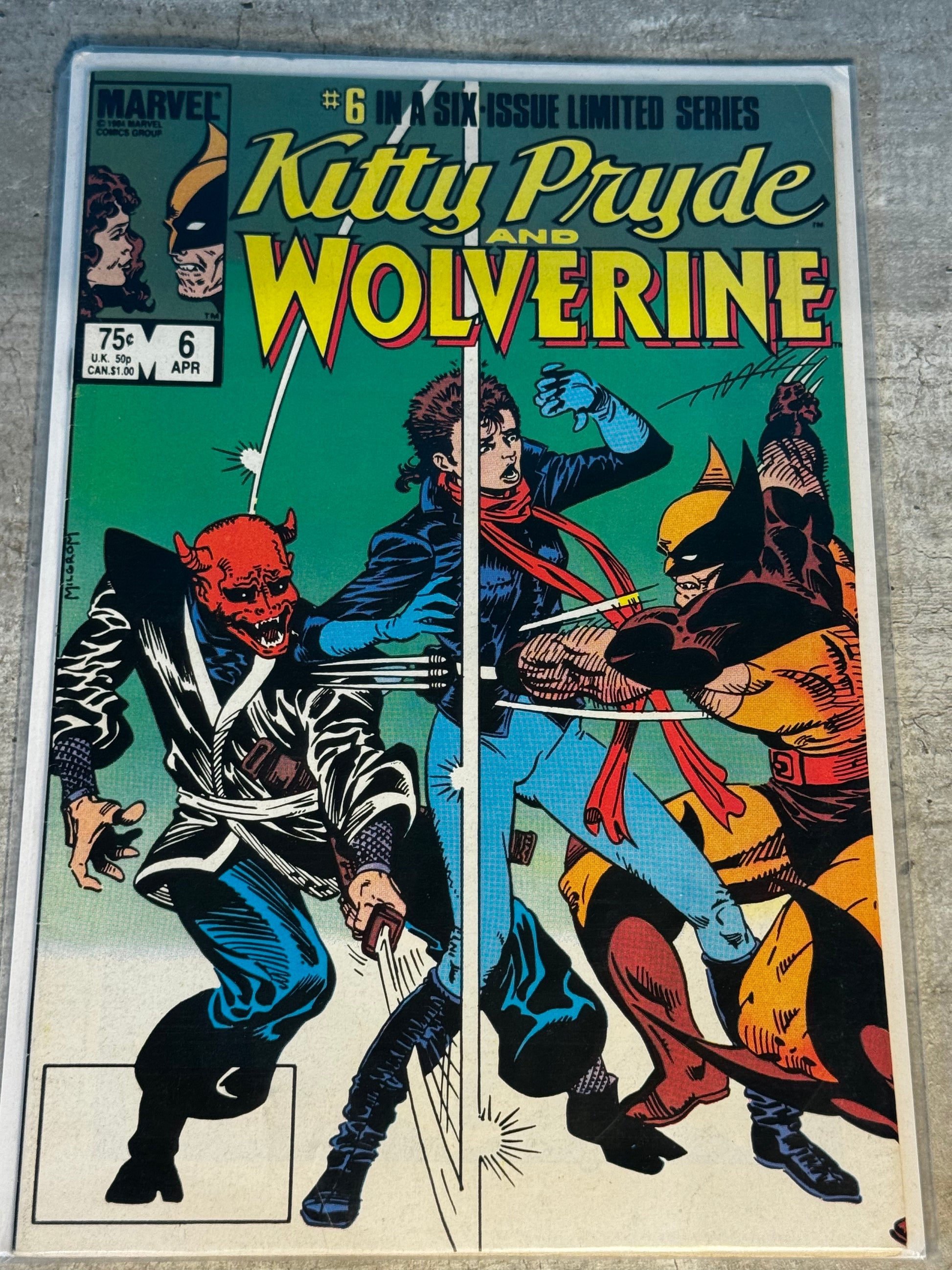 1984 - Marvel Comics - Kitty Pryde and Wolverine Job Lot #1-6 - VF/NM - Eng 7