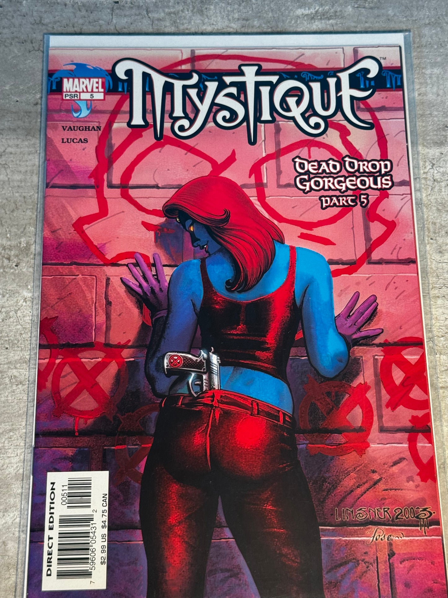 2003 - Marvel Comics - Mystique Job Lot #1-8 - NM/M - Eng 6