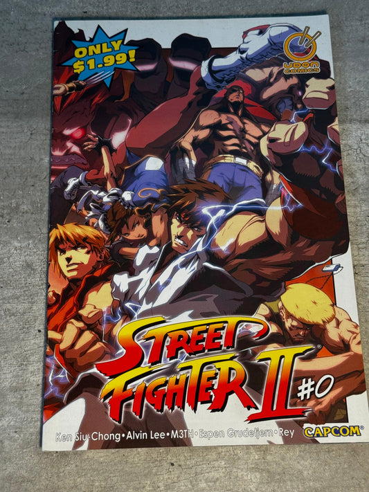 2005 - Udon Comics - Street Fighter II #0 Var. A - NM+ - Eng 1