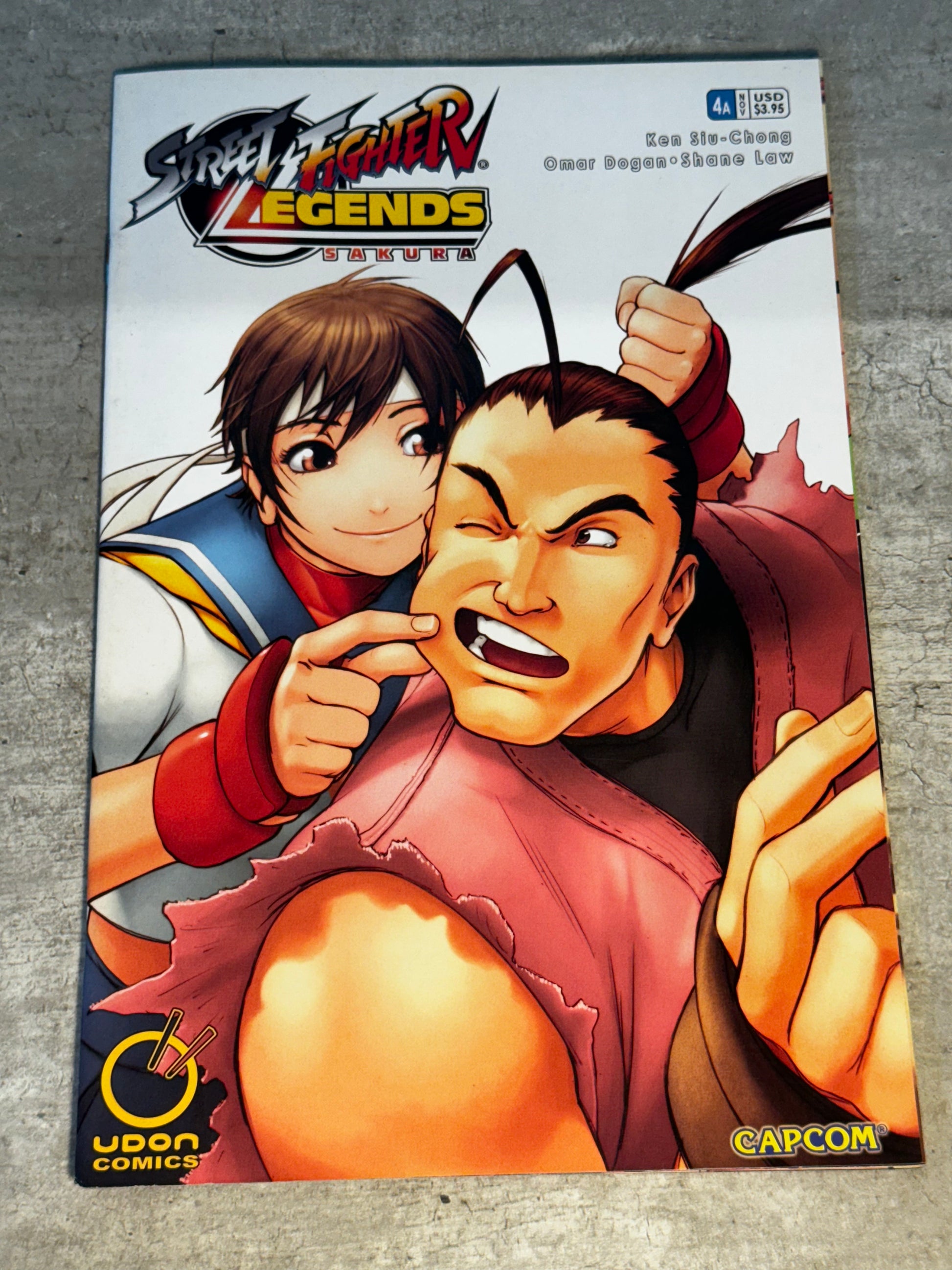 2006 - Udon Comics - Street Fighter Legends: Sakura #4 Var. A - NM+ - Eng 1