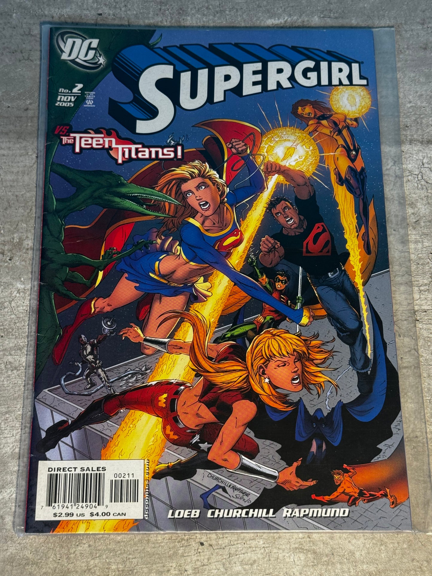 2005 - DC Comics - Supergirl, Vol. 5 #2 Var. C - NM - Eng 1