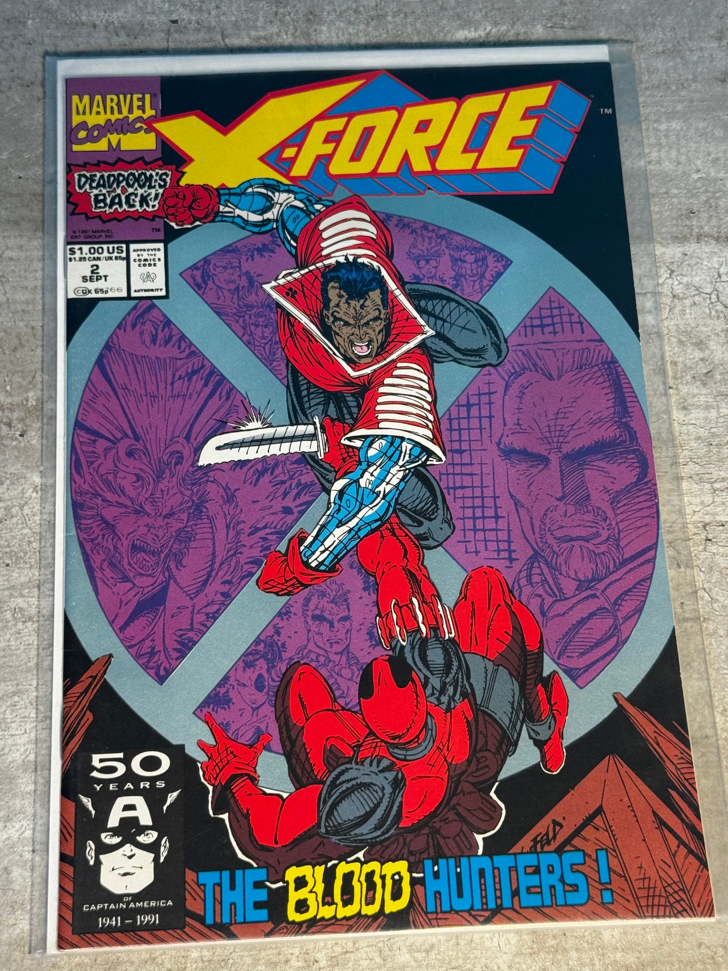 1991 - Marvel Comics - X-Force, Vol. 1 #2 Var. A - NM - Eng 1