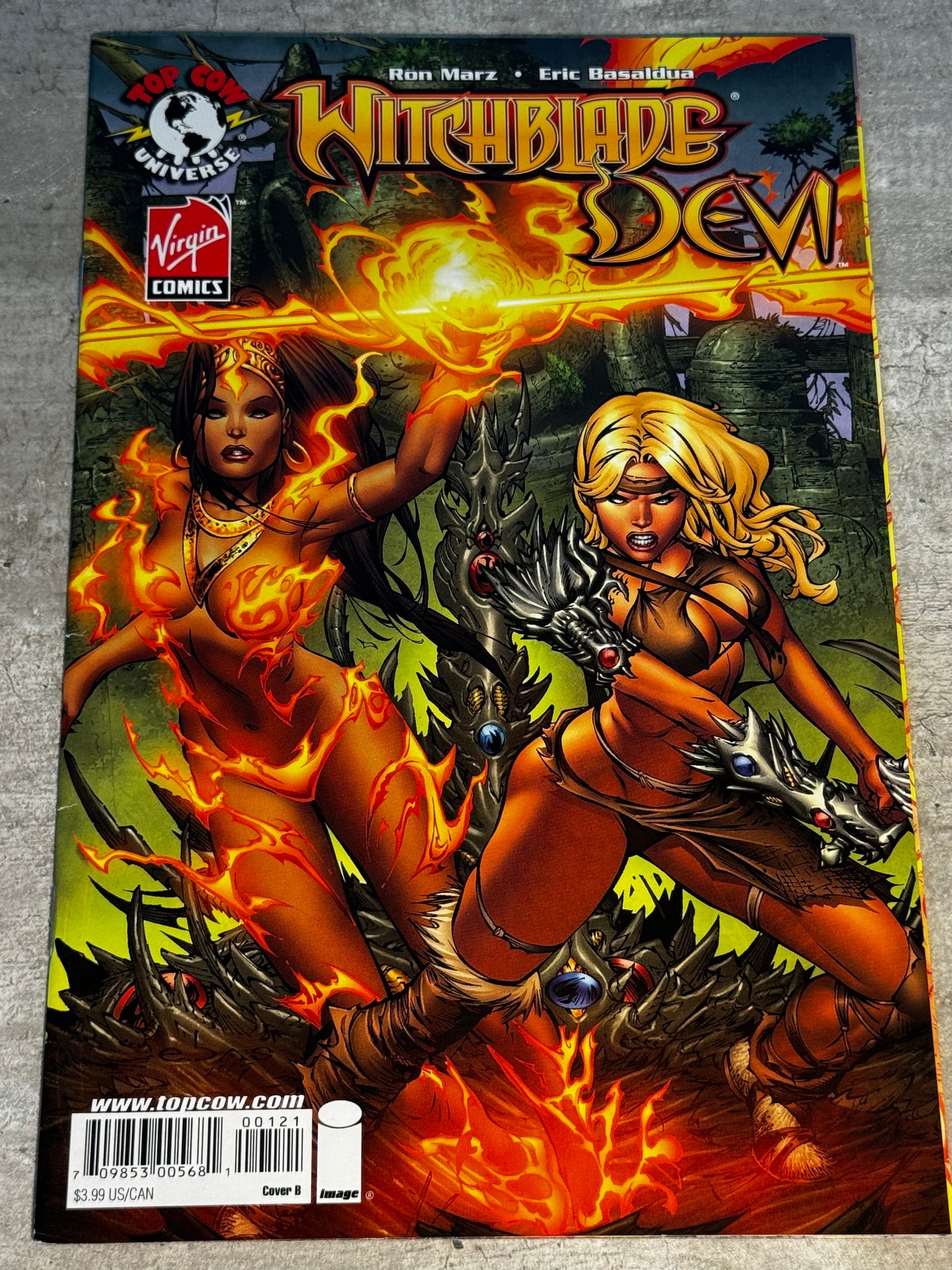 2008 - Image Comics - Witchblade / Devi #1 Var. B - VF/NM - Eng 1