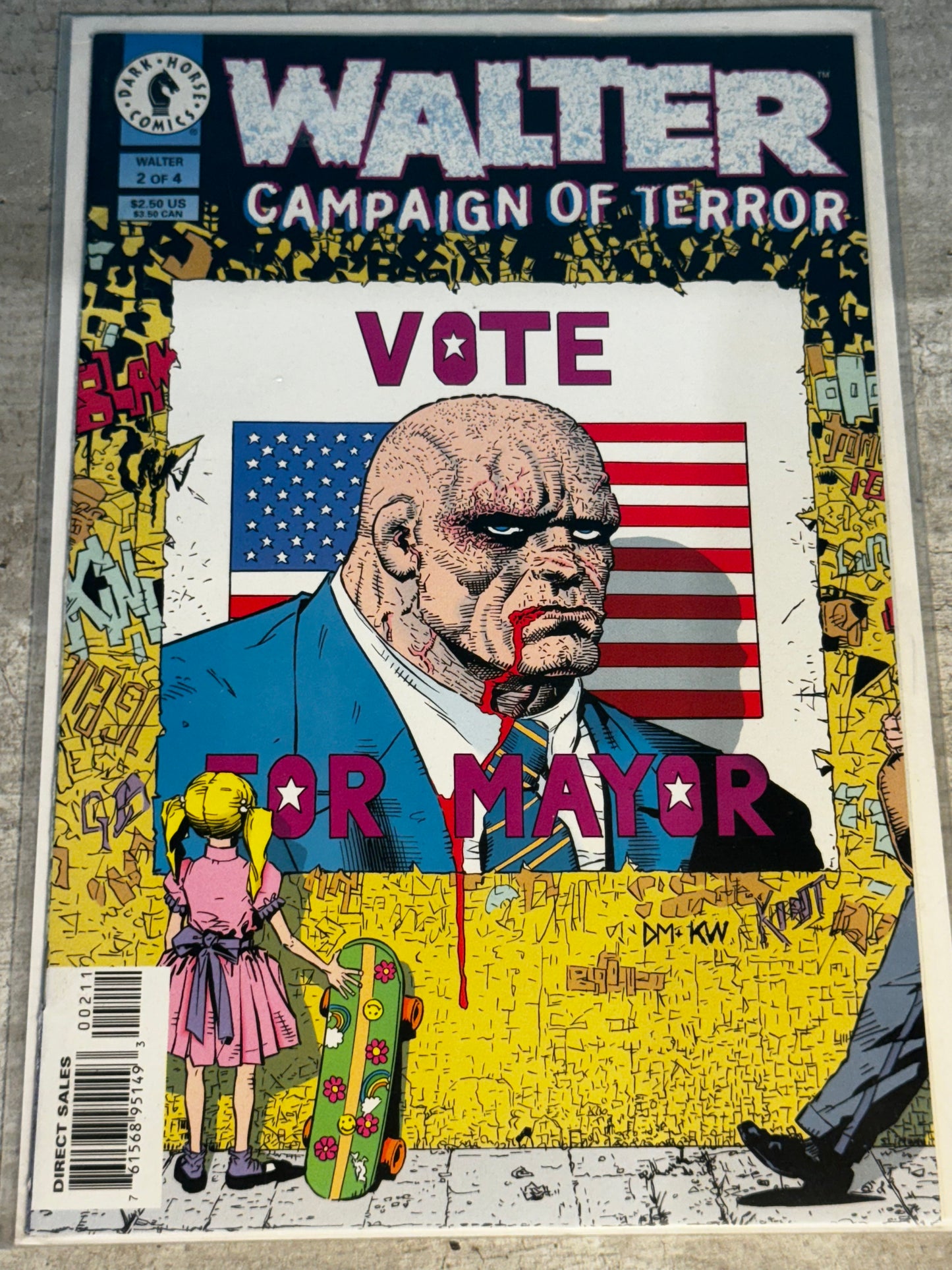 1996 - Dark Horse Comics - Walter: Campaign of Terror #2 - NM - Eng 1