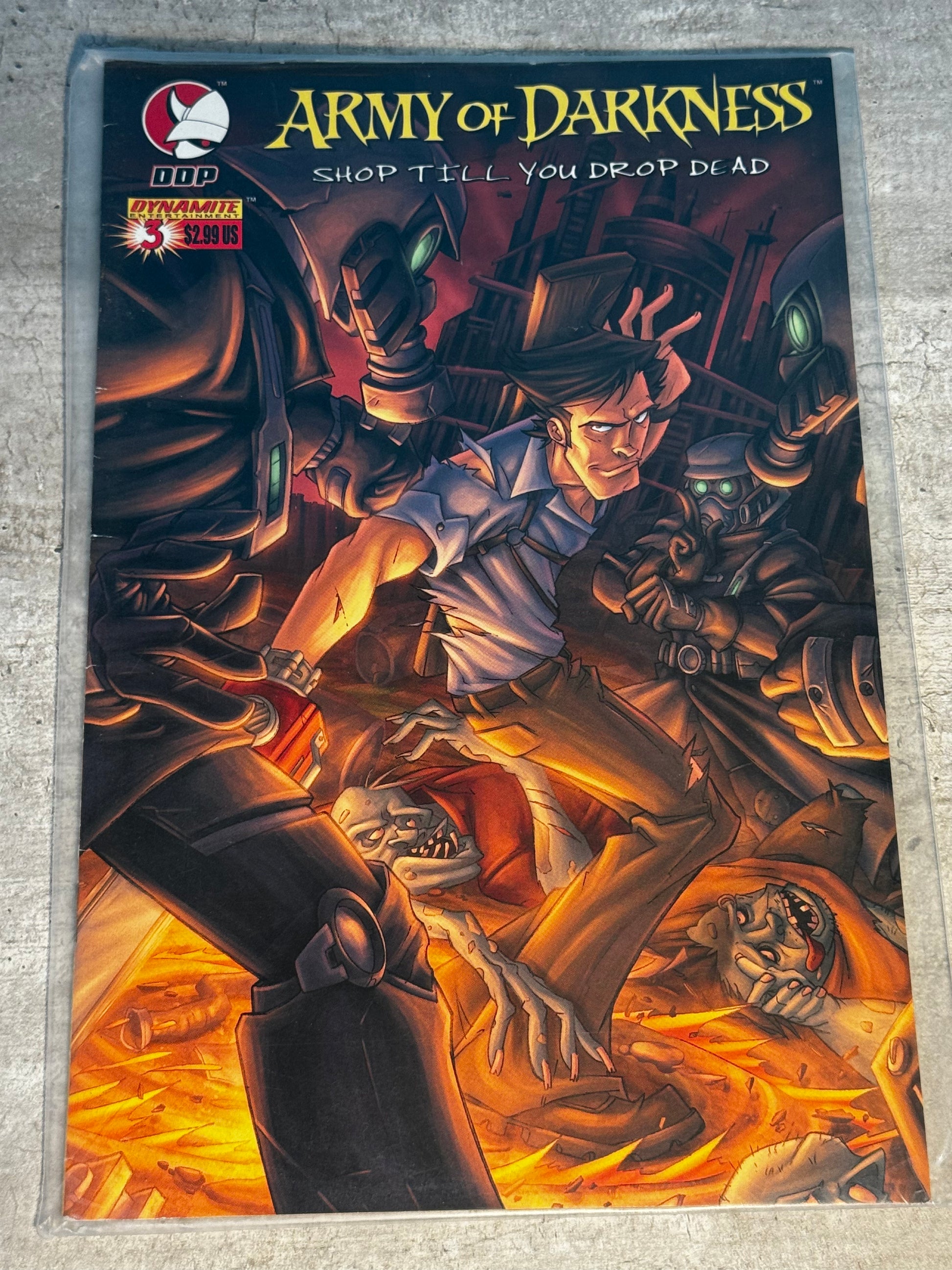 2005 - Army of Darkness: Shop Till You Drop Dead #3 Var. B - NM+ - Eng 1