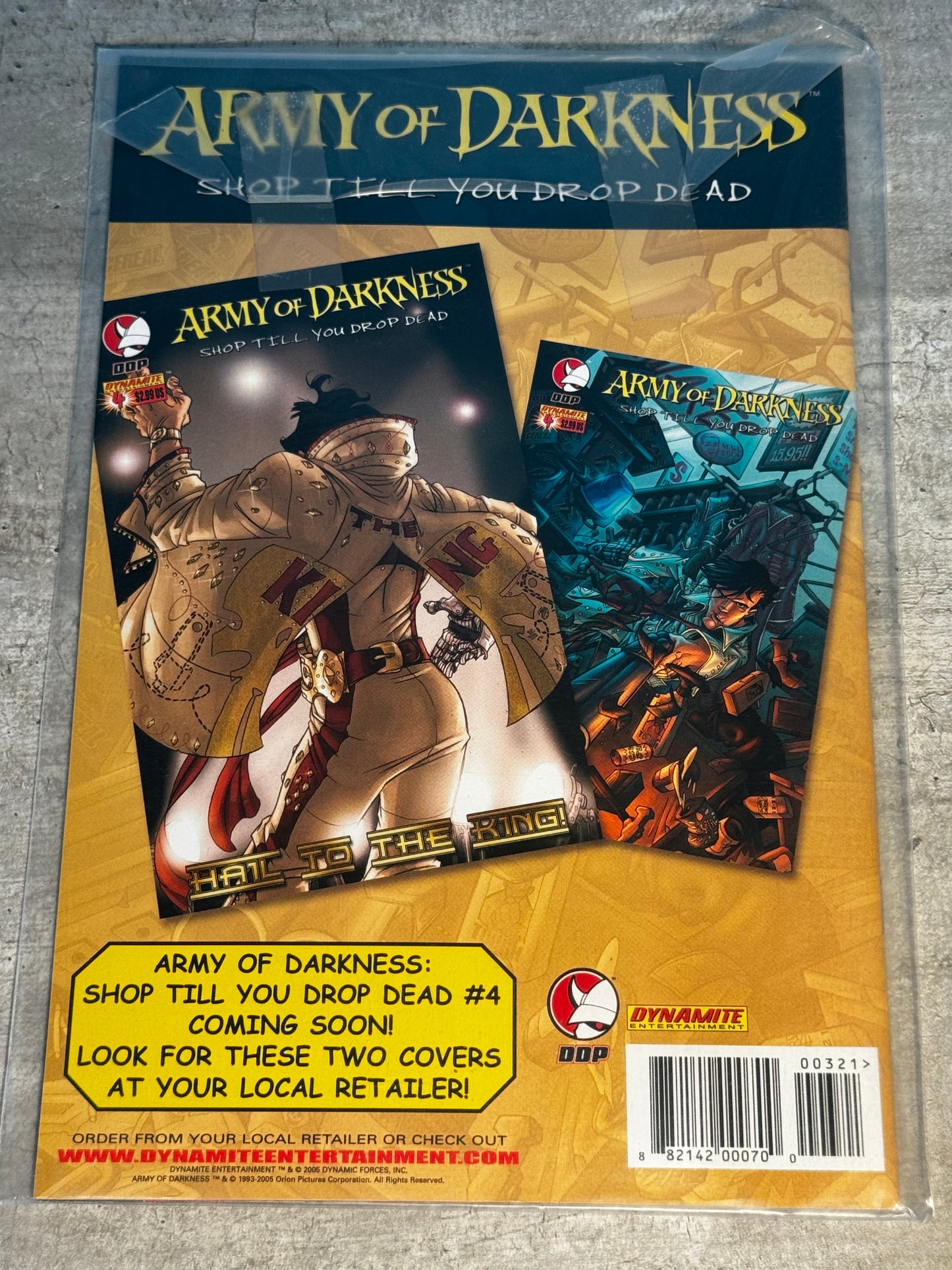 2005 - Army of Darkness: Shop Till You Drop Dead #3 Var. B - NM+ - Eng - 2