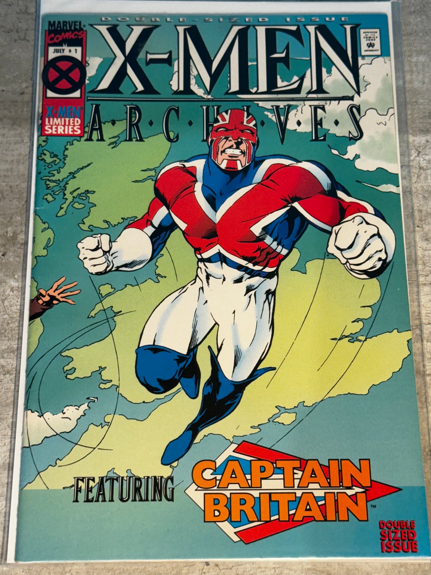 1995 - Marvel Comics - X-Men Archives Featuring Captain Britain #1 - NM+ - Eng 1