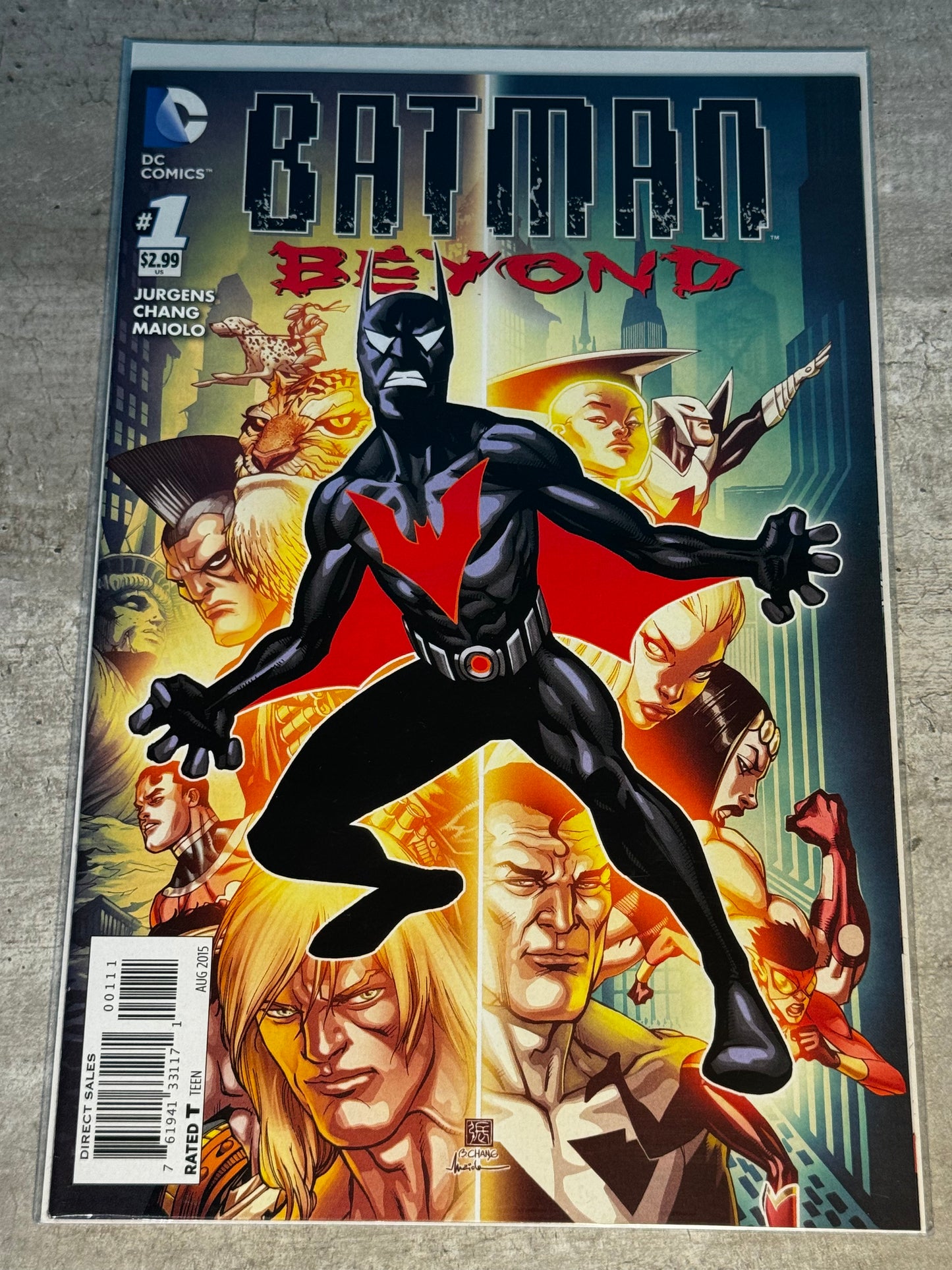 2015 - DC Comics - Batman Beyond, Vol. 5 #1 Var. A - NM+ - Eng 1