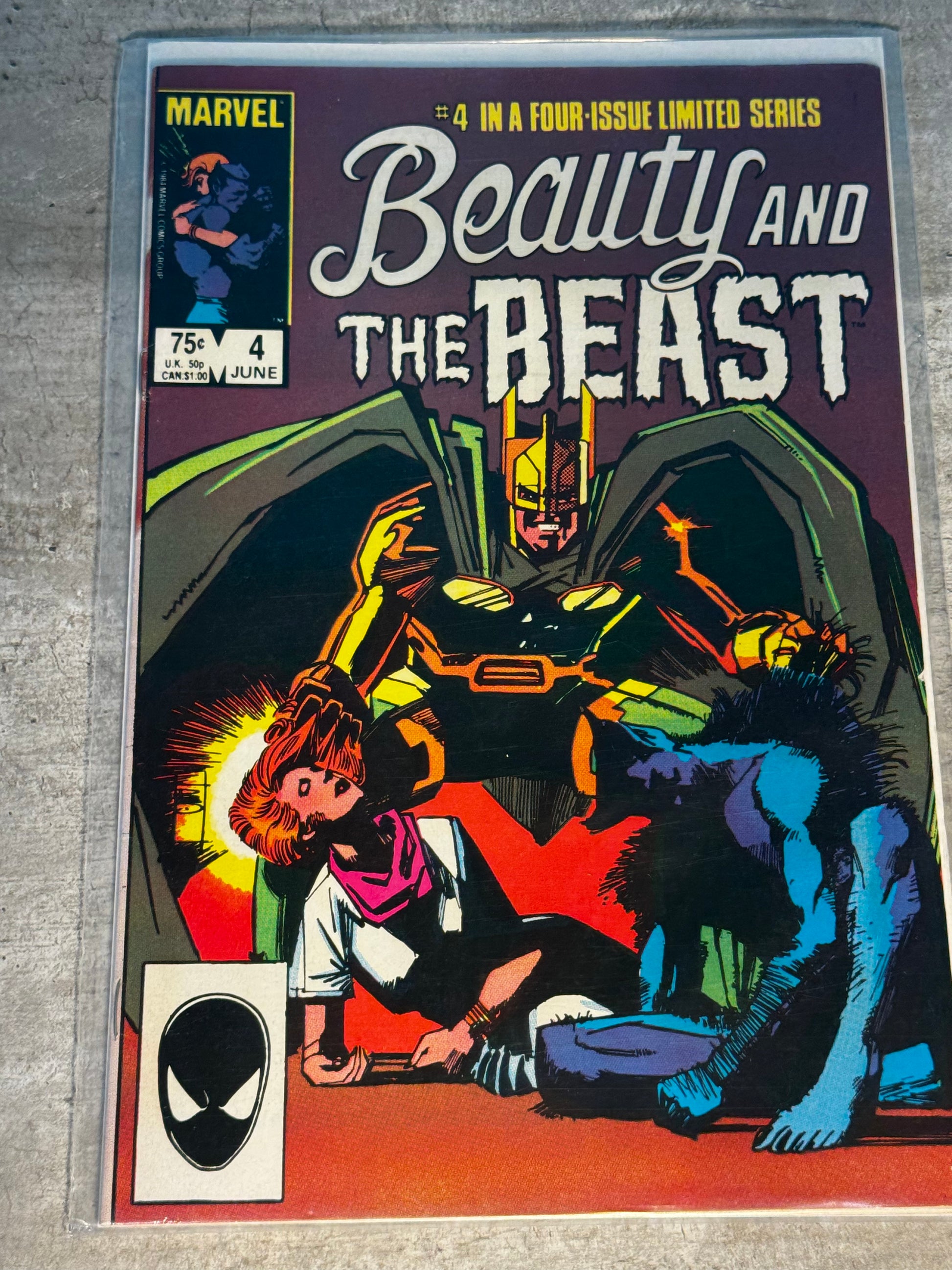 1985 - Marvel Comics - Beauty and the Beast #4 Var. A - NM - Eng 1