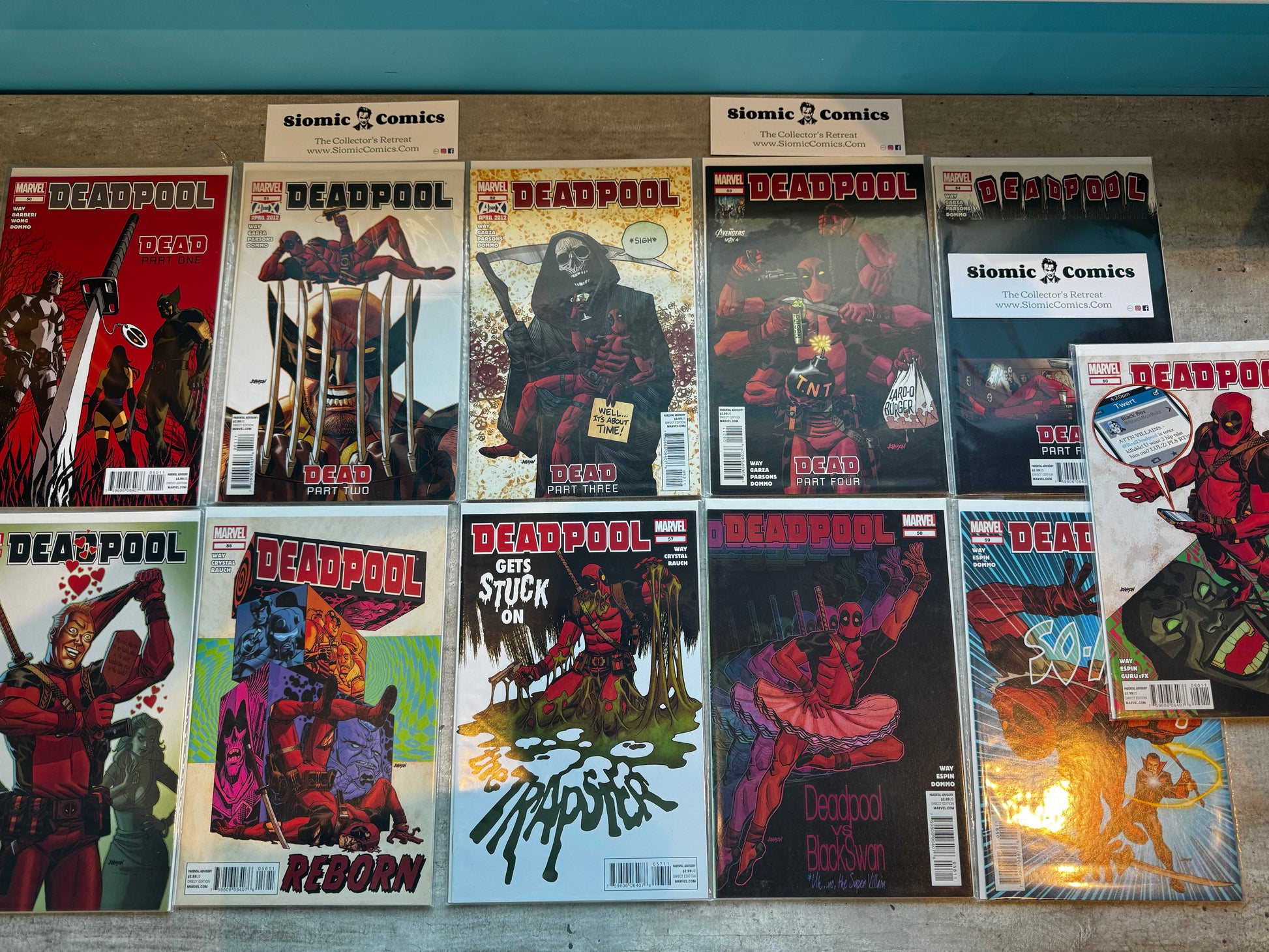 2012 - Marvel Comics - Deadpool, Vol. 3 Job Lot  #50-60 - NM+ - Eng 1