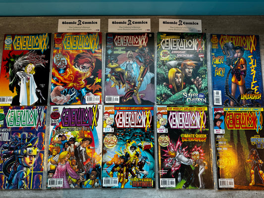 1994 - Marvel Comics - Generation X, Vol. 1 Job Lot #22-31 - NM- - Eng 1