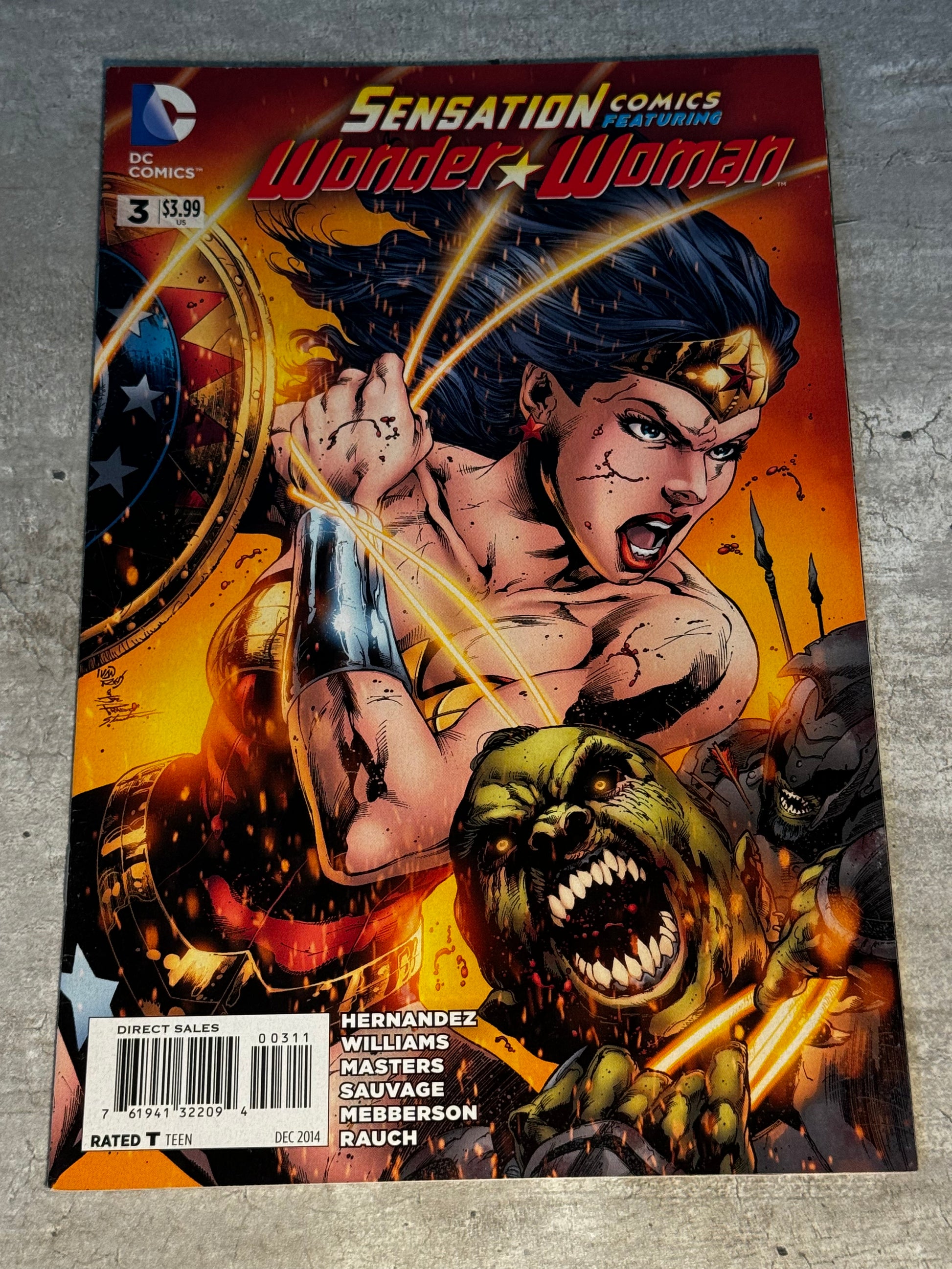 2014 - DC Comics - Sensation Comics Featuring Wonder Woman #3 - NM - English 1