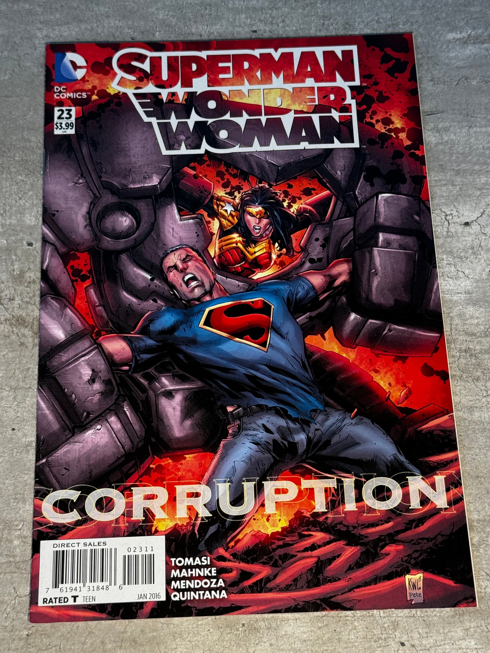 2015 - DC Comics - Superman / Wonder Woman #23 - NM - English 1